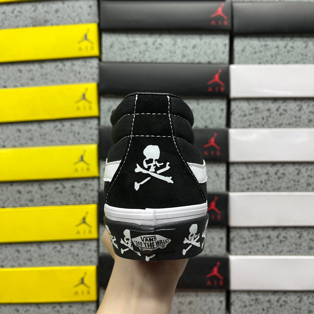 VANS SK8-MID BLACK WHITE