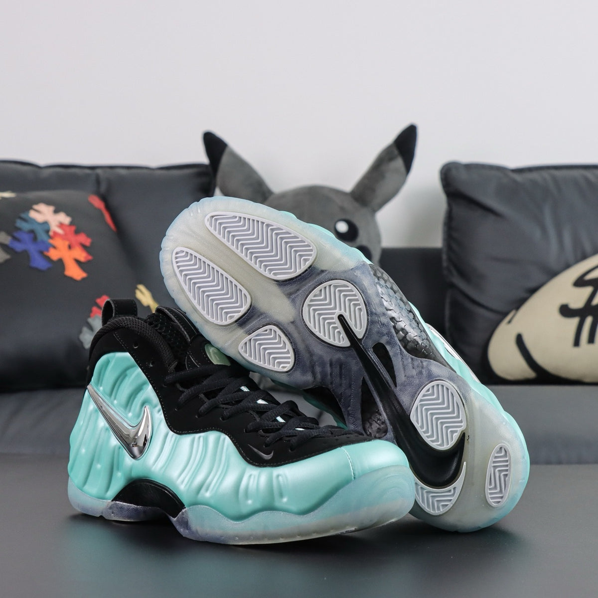 NIKE AIR  Foamposite Pro Island Green