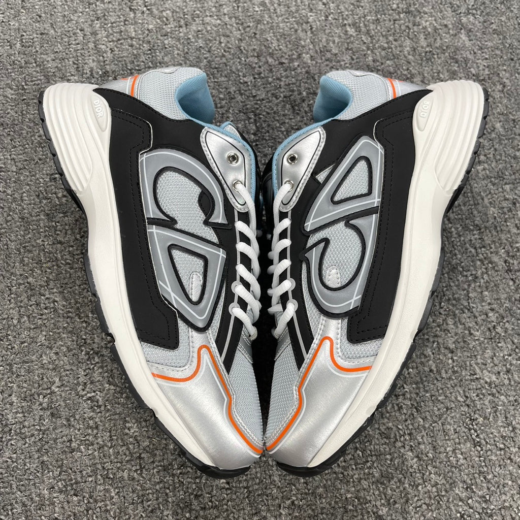 DIOR B30 SNEAKER Silver Dark BLACK