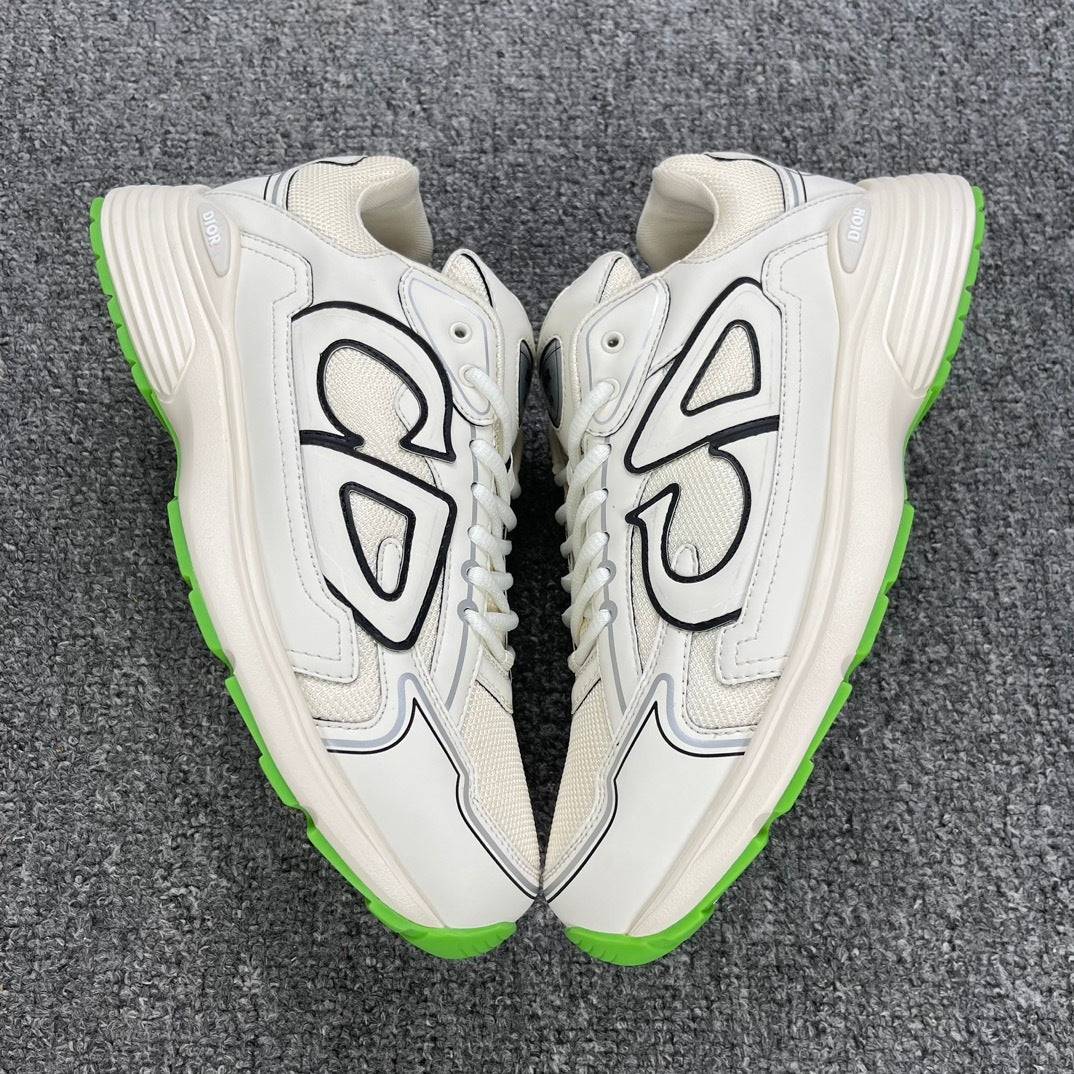 DIOR B30 SNEAKER Cream / Green