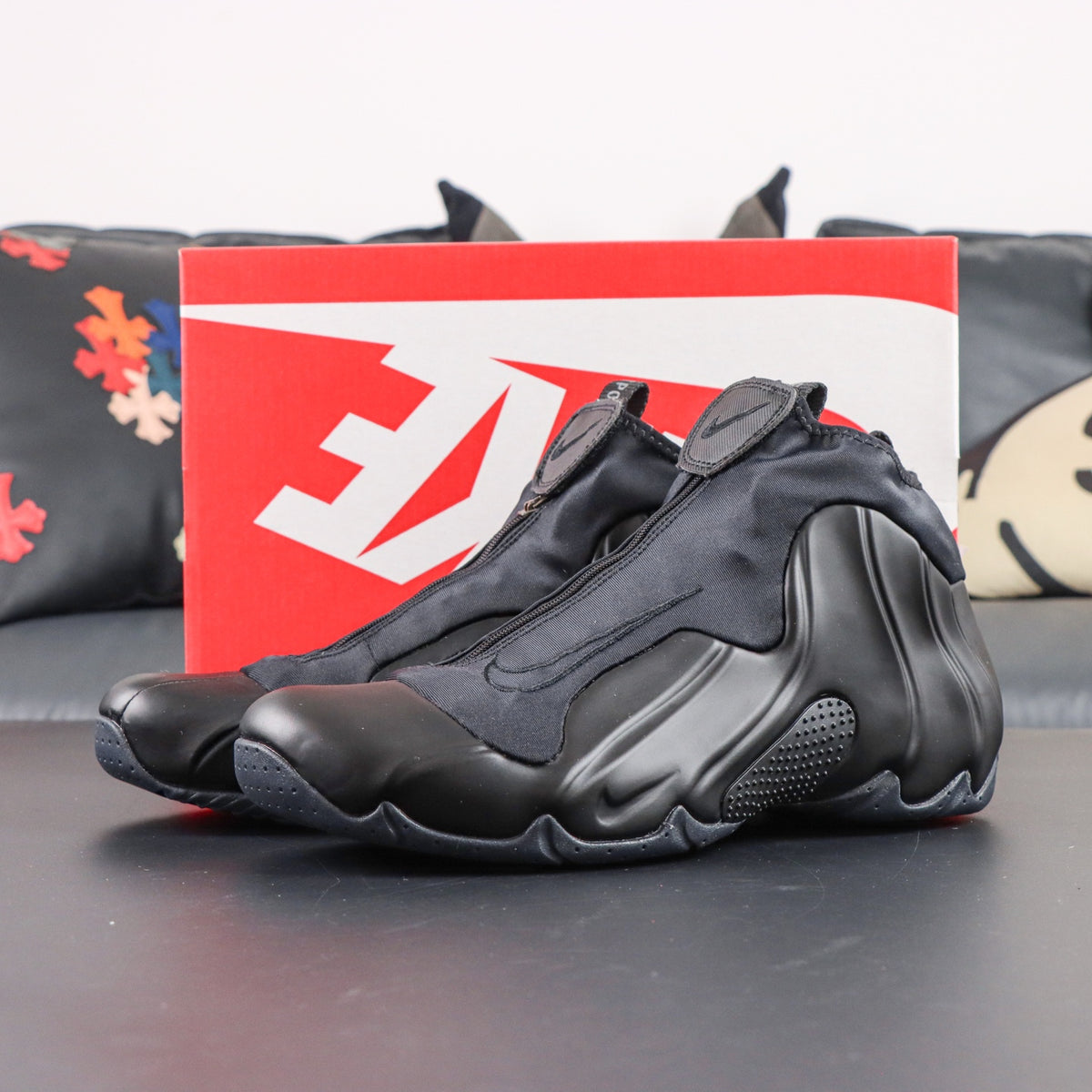 NIKE AIR FOAMPOSITE BLACK