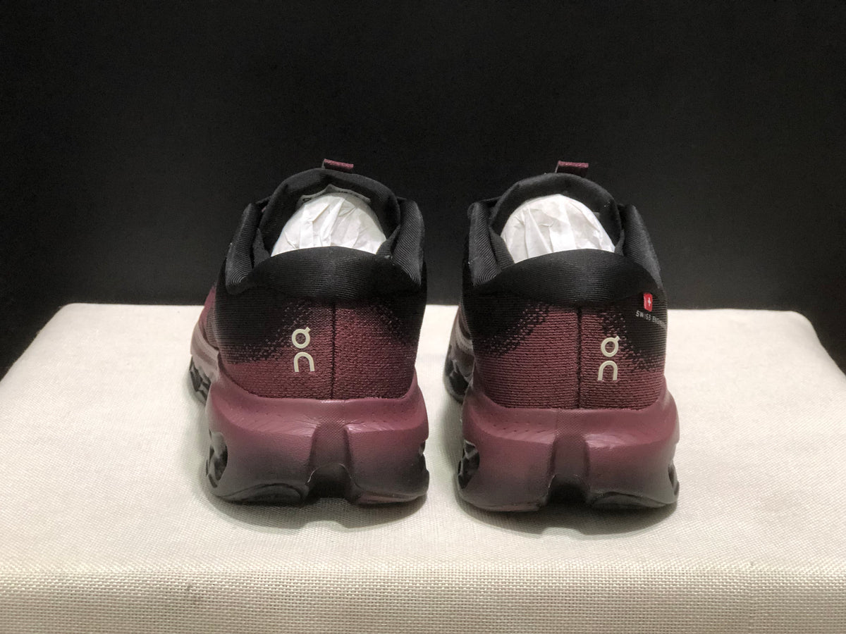 ON - CLOUDSURFER 3 BLACK RED WINE