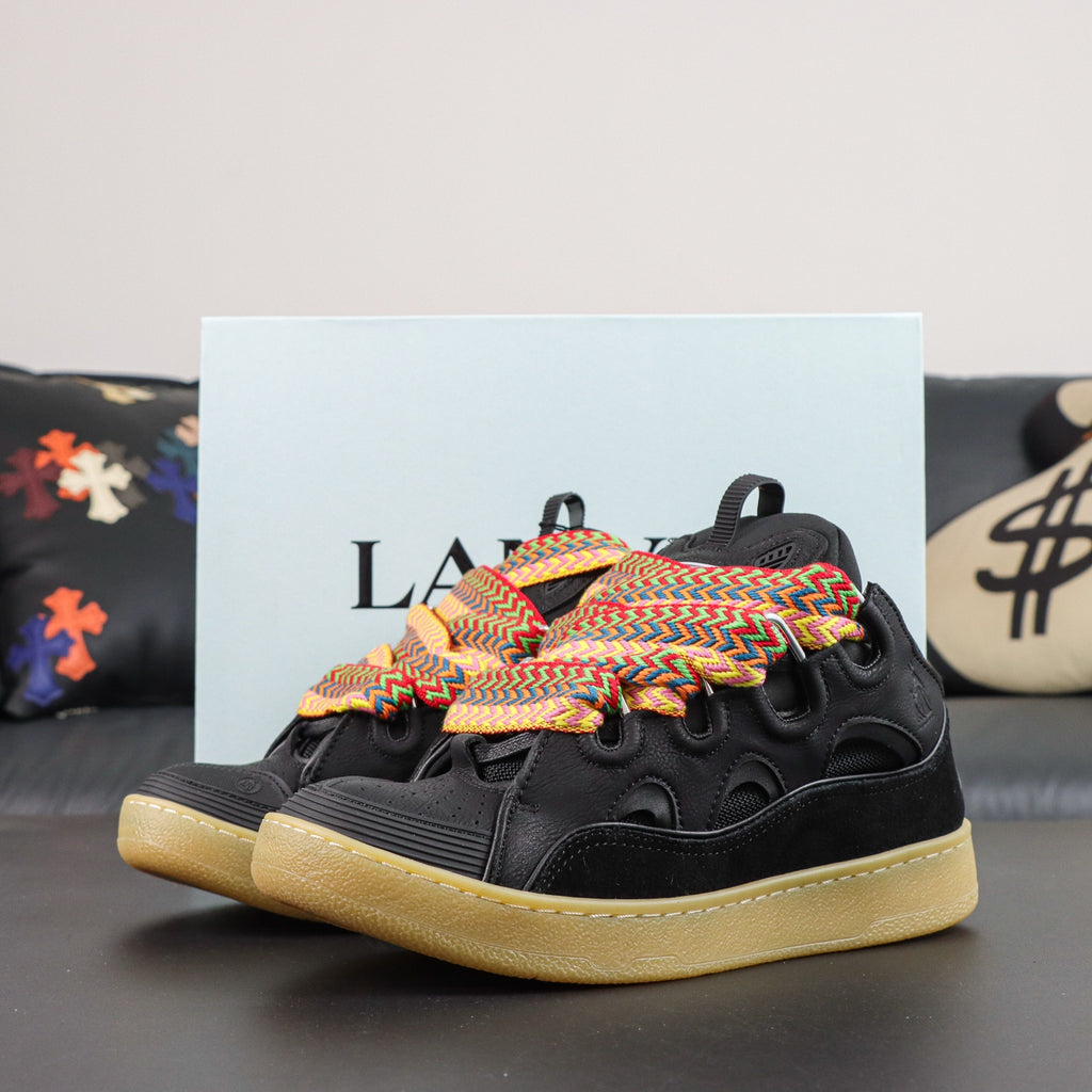 LANVIN CURB SNEAKER Black Gum