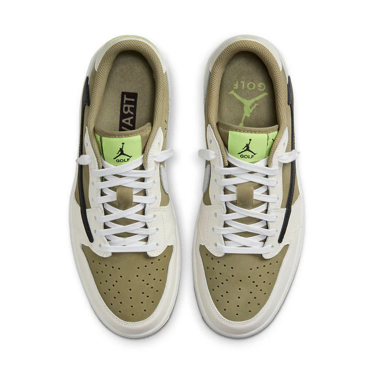 Jordan 1 Low Golf x Travis Scott 'Olive'