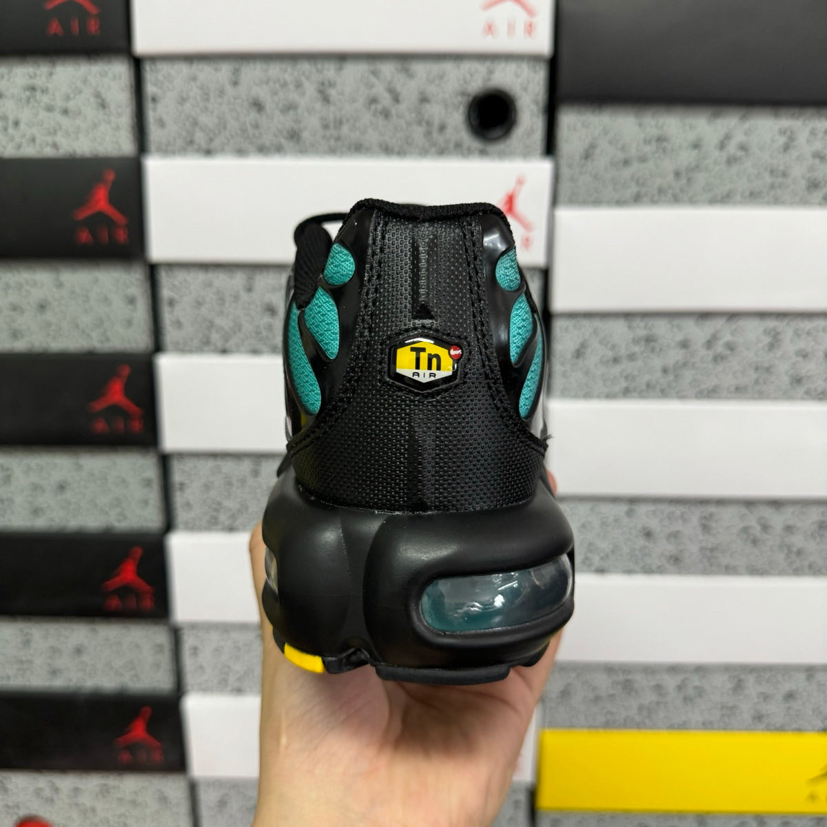 NIKE AIR MAX PLUS Black Dusty Cactus