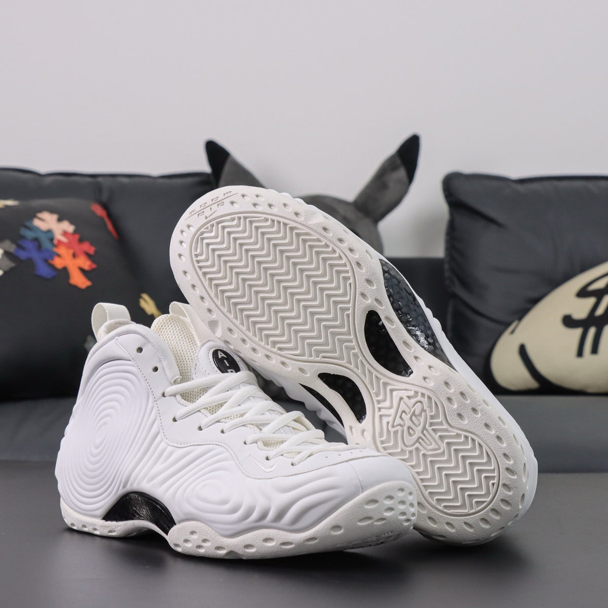 NIKE AIR FOAMPOSITE One Comme des Garcons Homme Plus White