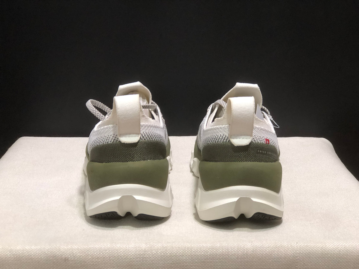 ON - CLOUD X TEMPO 1 ECLIPSE WHITE NAVY GREEN