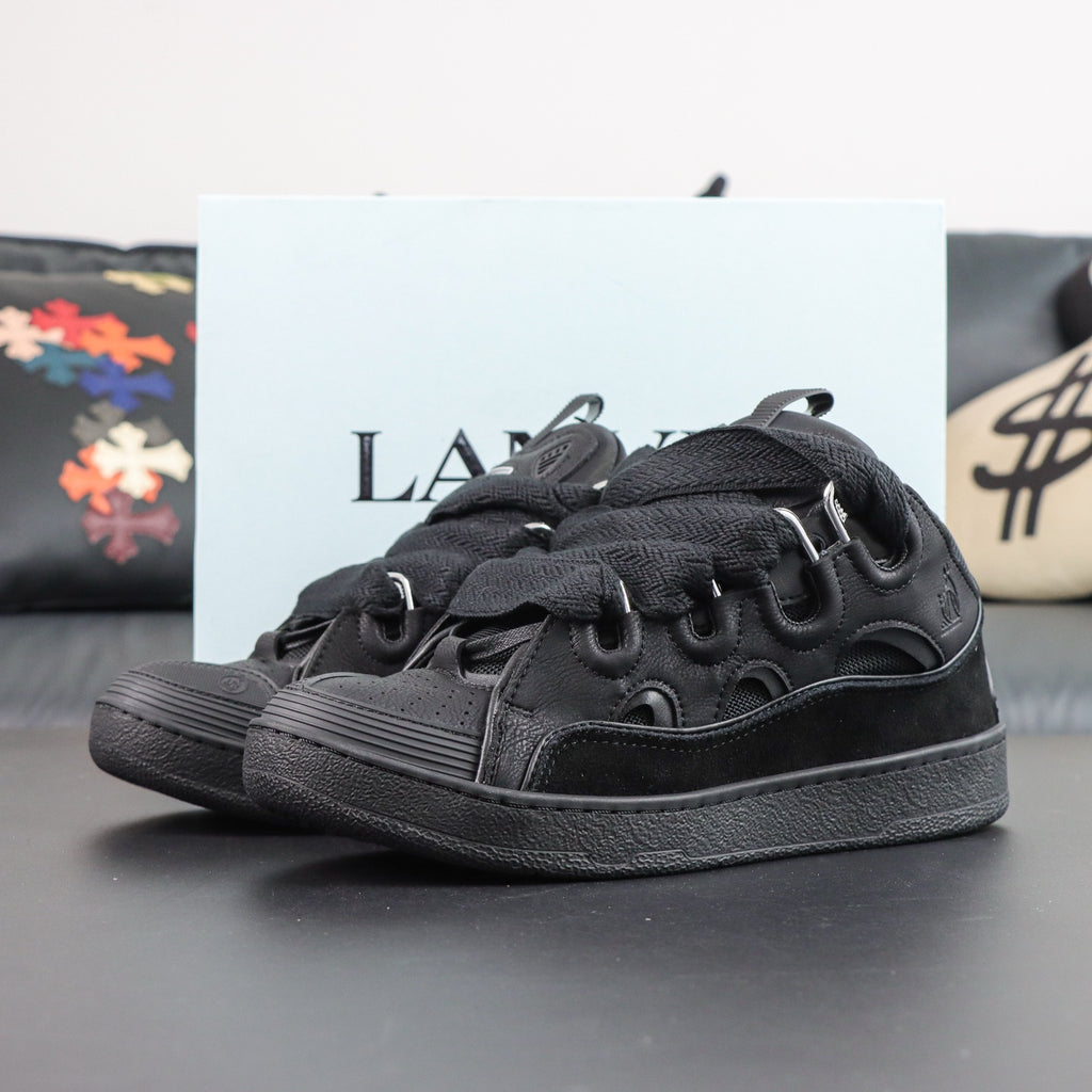 LANVIN CURB SNEAKER Black Black