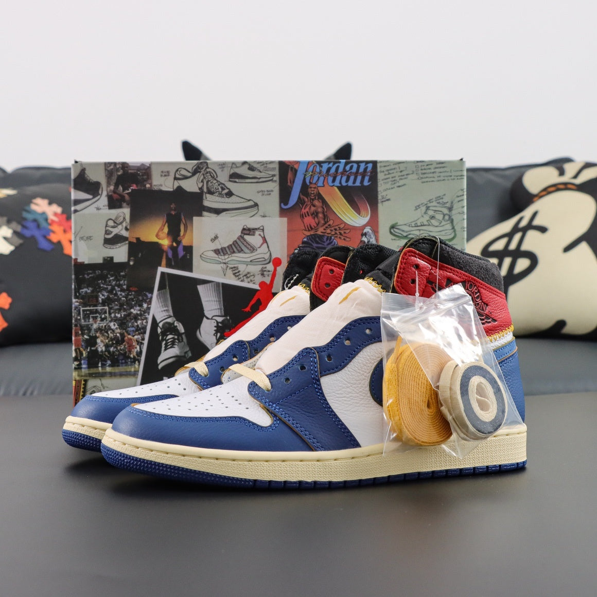 Jordan 1 Retro High NRG x Union LA 'Storm Blue'