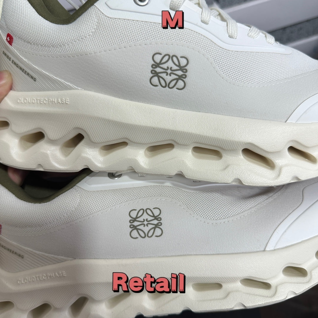 ON - Cloudtilt 2.0 x LOEWE 'White Khaki'