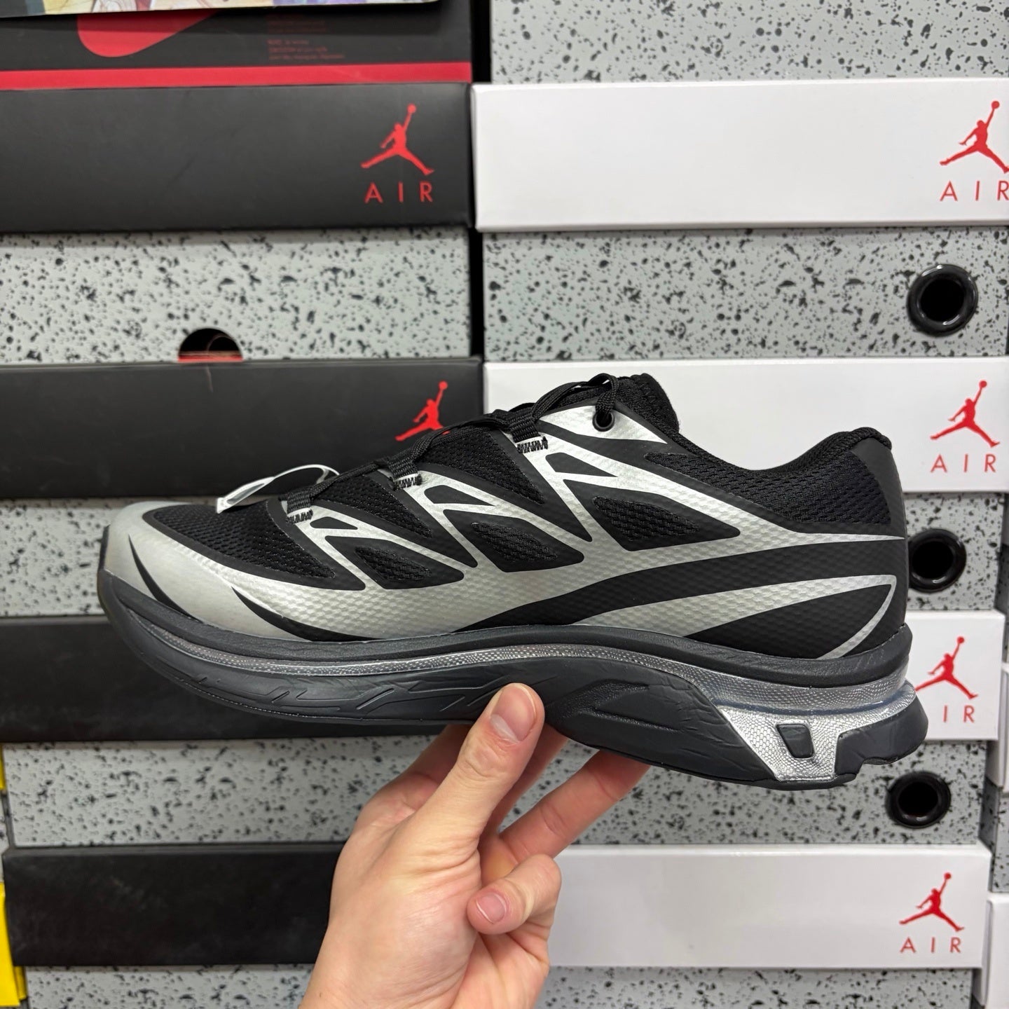 SALOMON-XT-MM6 Maison Margiela 'Black Silver'