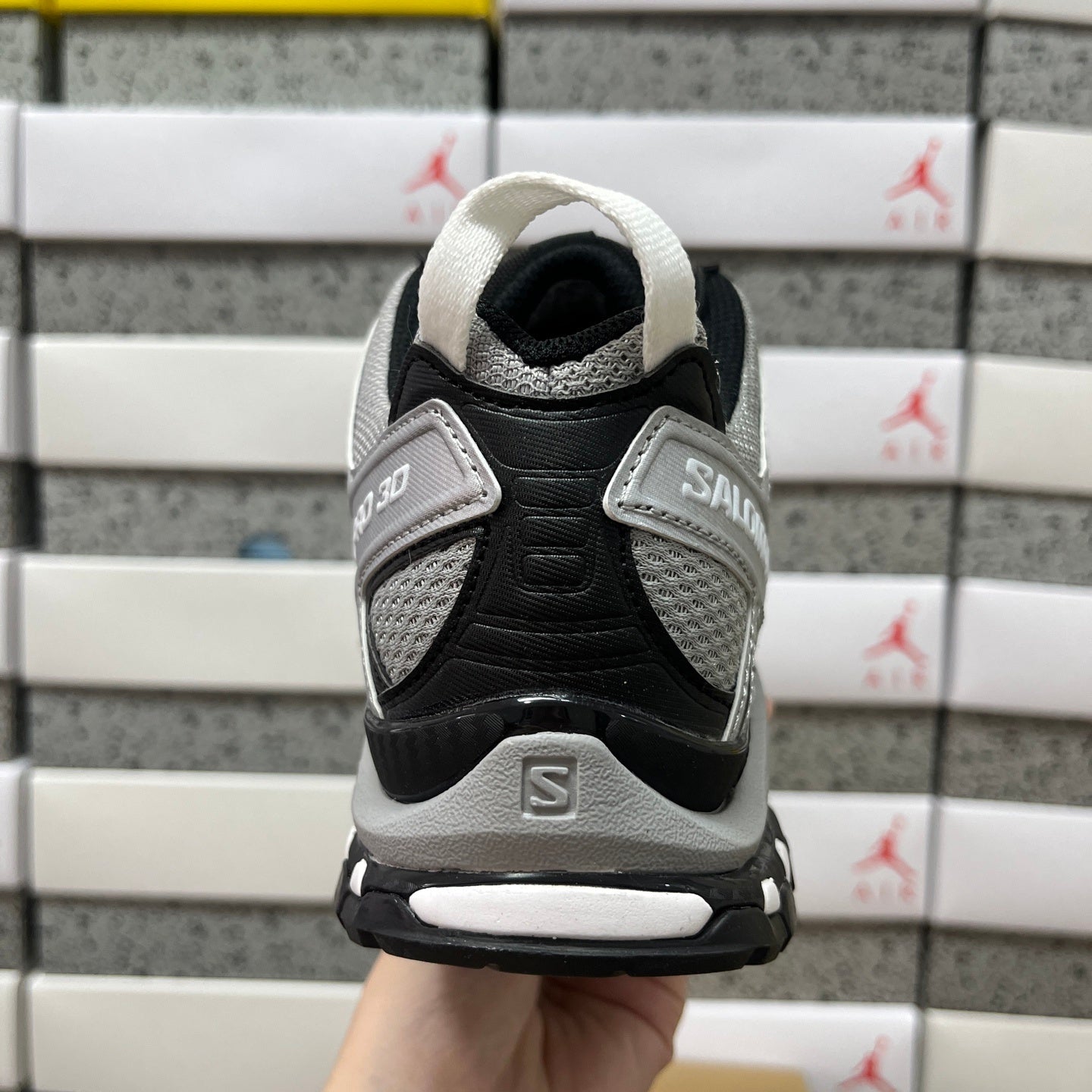 SALOMON-XA Pro 3D 'Ghost Gray Silver Black'