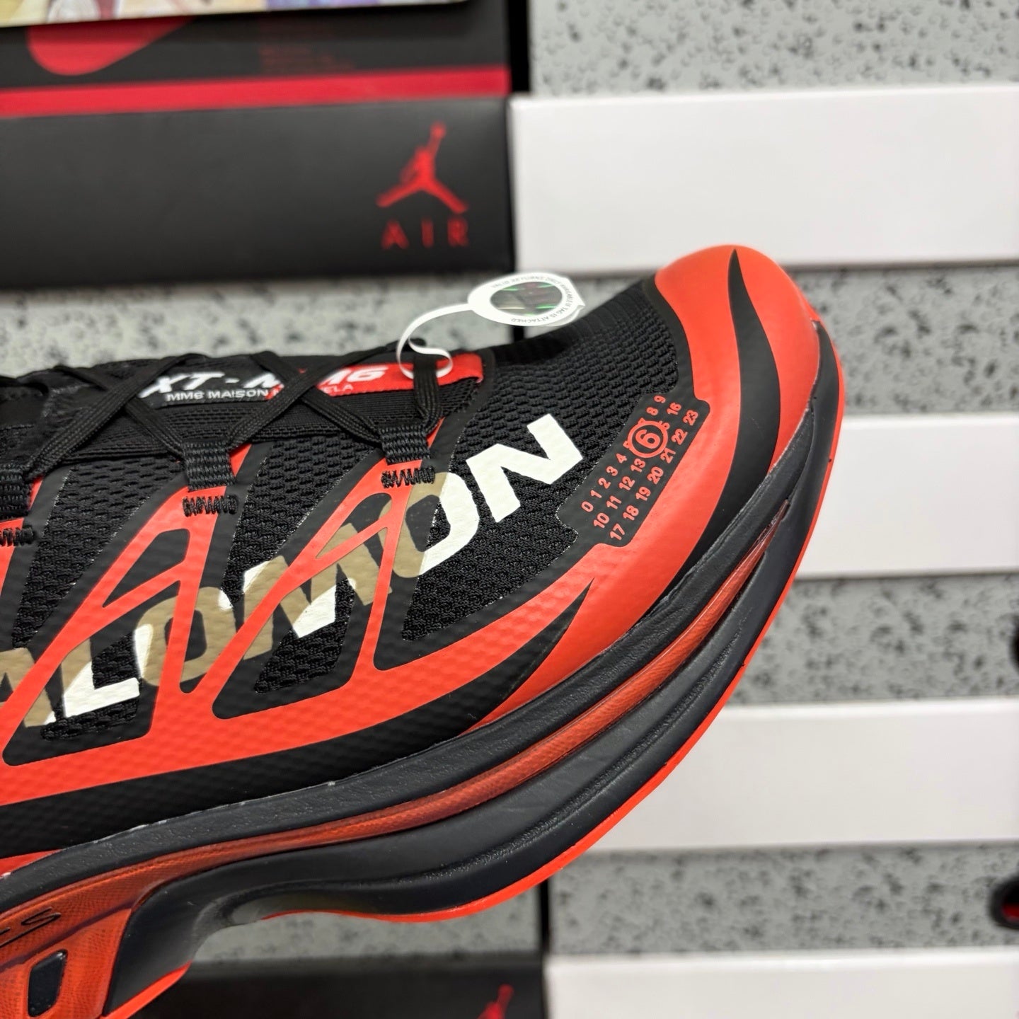 SALOMON-XT-MM6 Maison Margiela 'Black Orange'