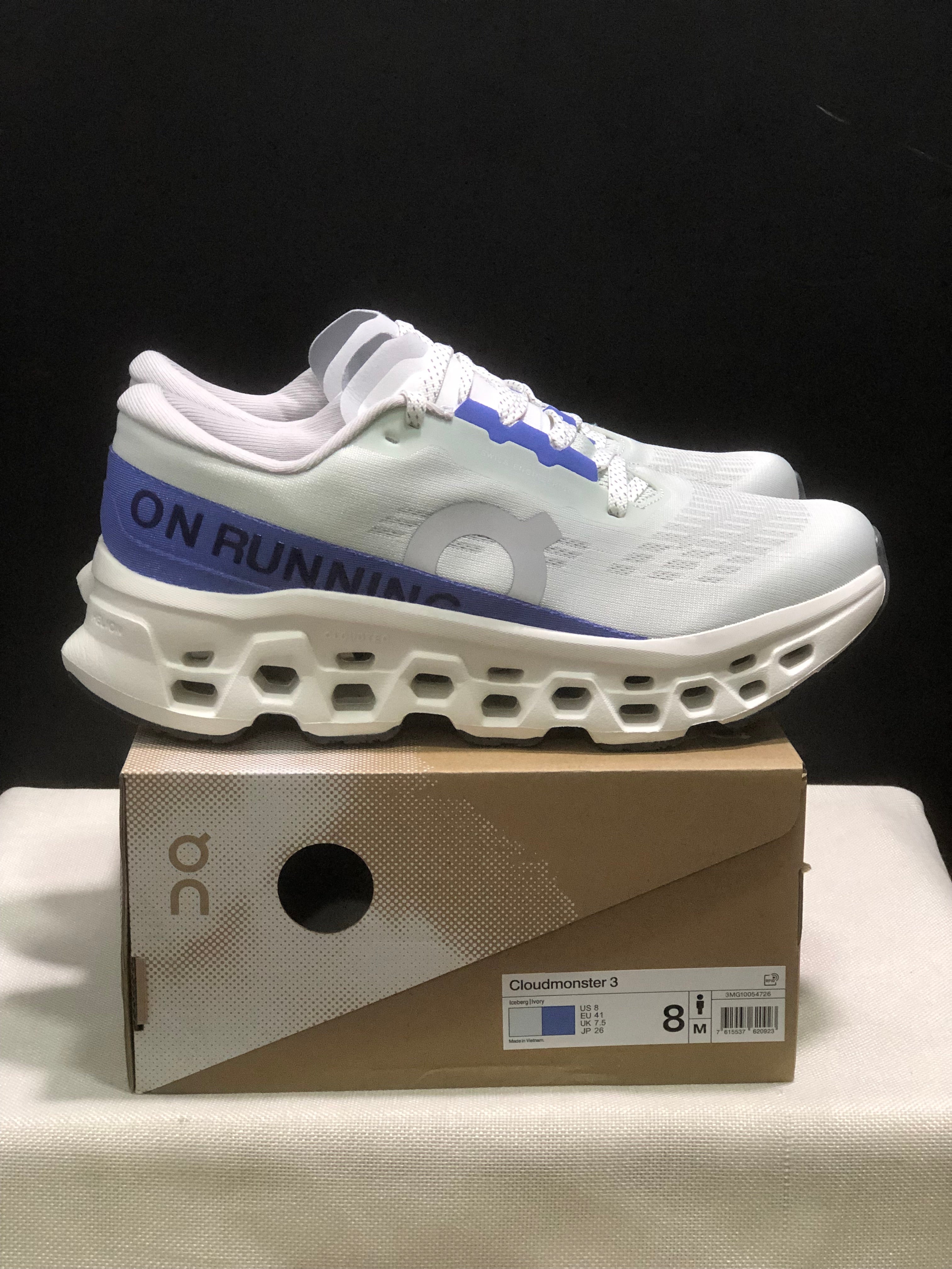 ON - Cloudmonster 3 'Iceberg | Ivory'