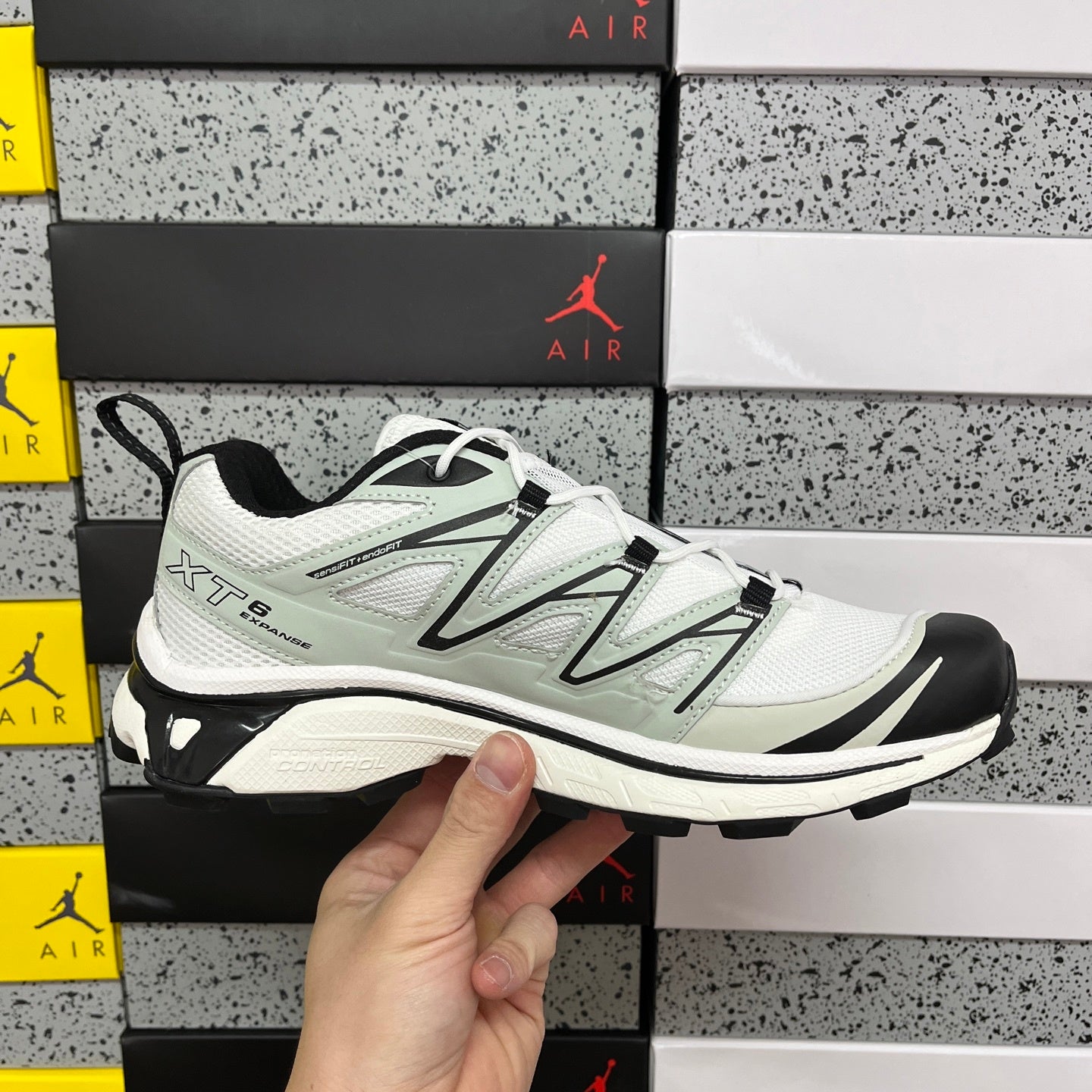 SALOMON-XT-6 Expanse 'White Metal Black'