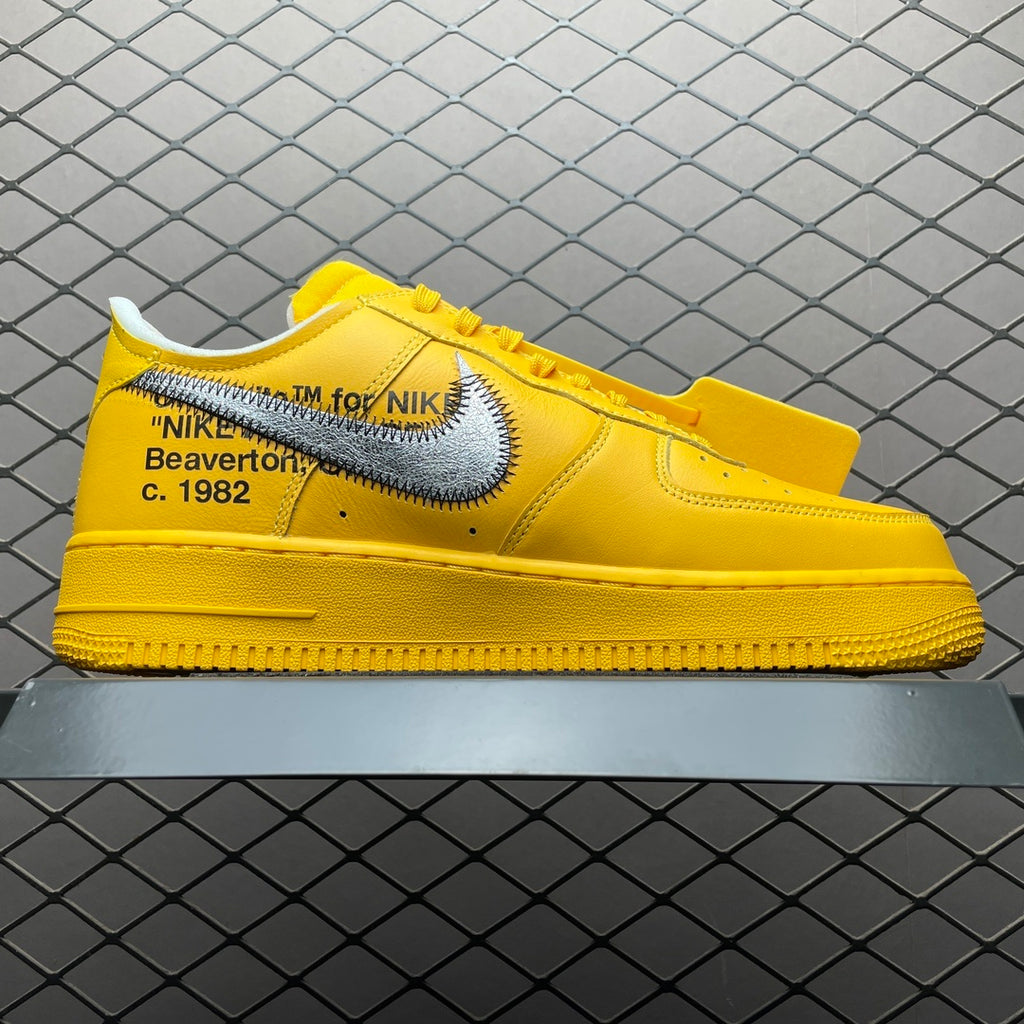 Nike Air Force 1 Low x Off-White  'University Gold'