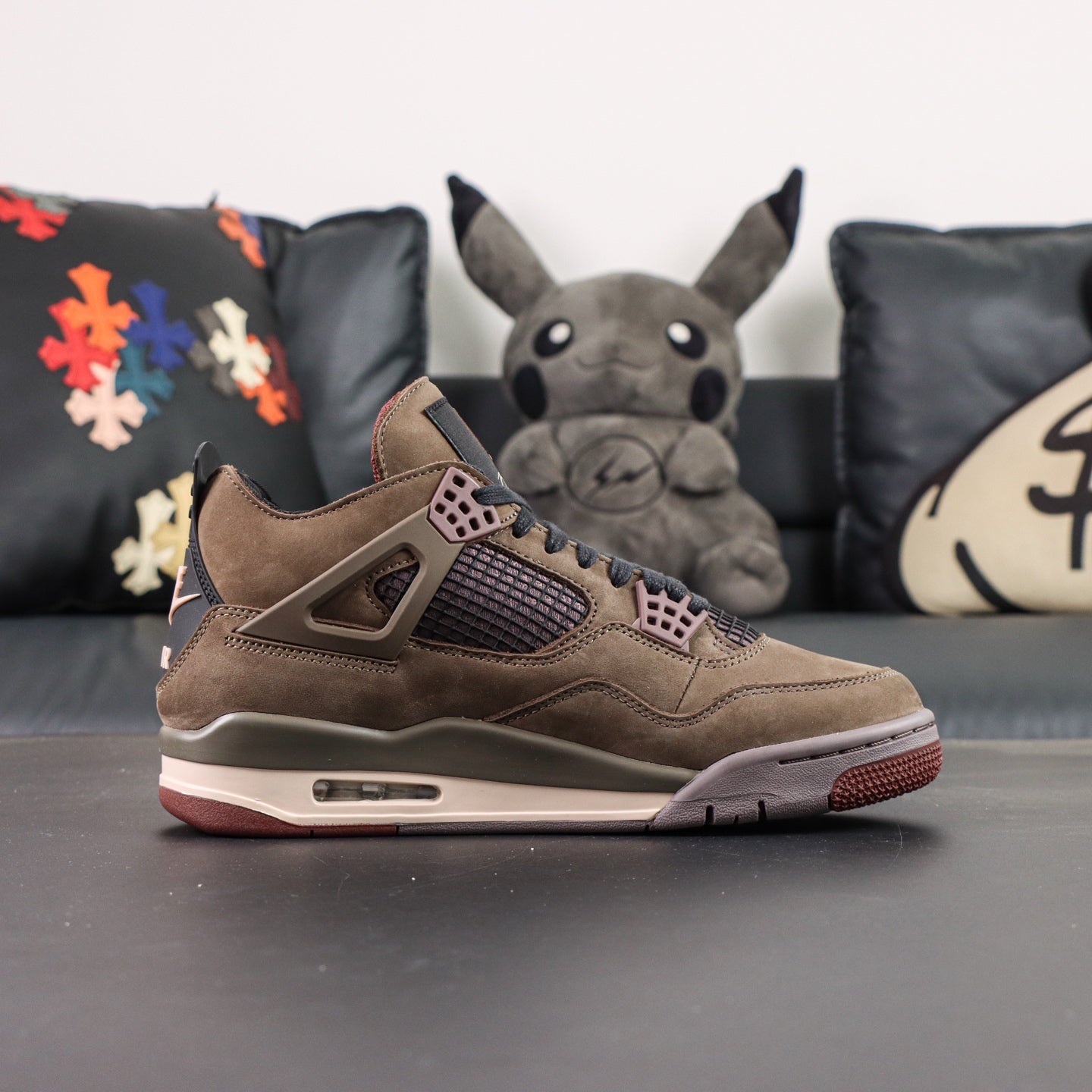 Jordan 4 x A Ma Maniere 'Dark Mocha'