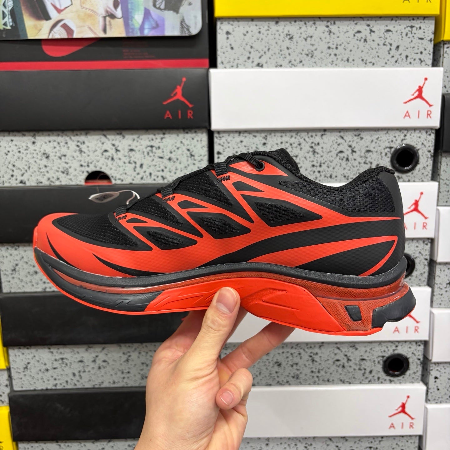 SALOMON-XT-MM6 Maison Margiela 'Black Orange'
