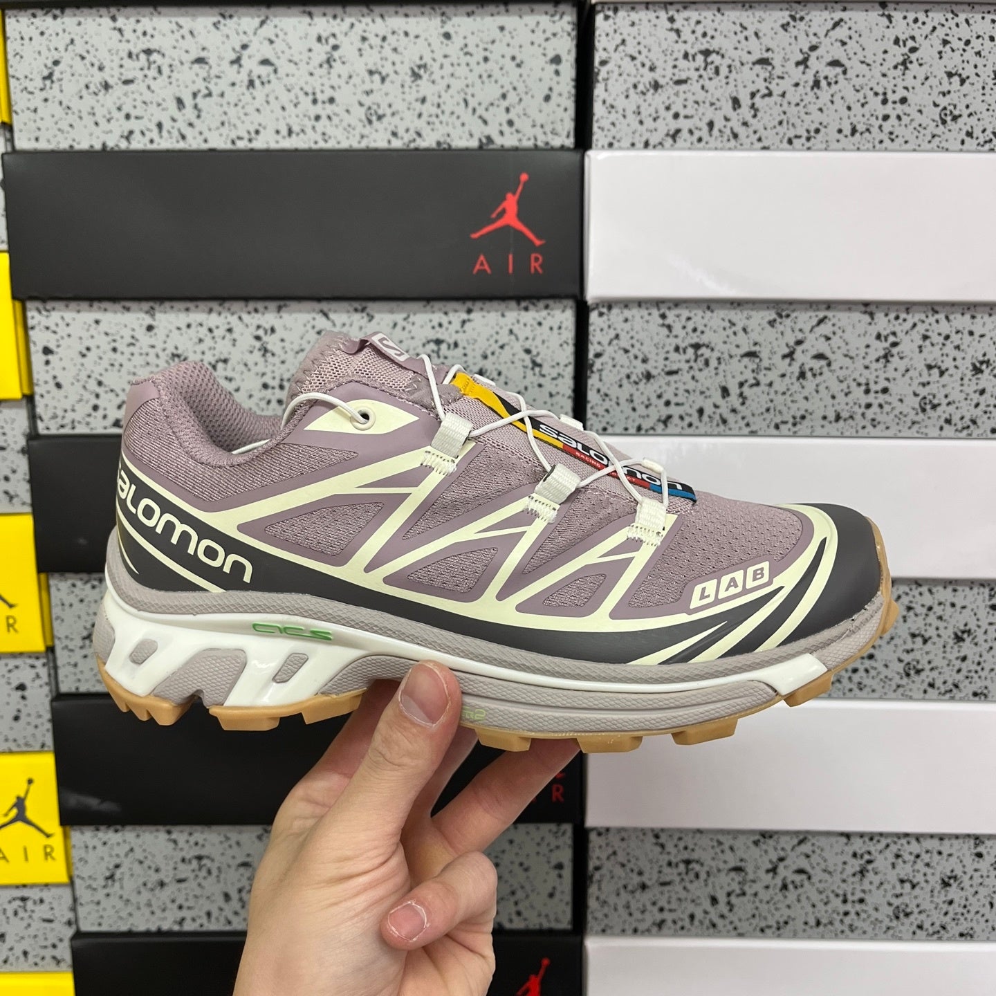 SALOMON-XT-6 'Quail Plum Kitten'