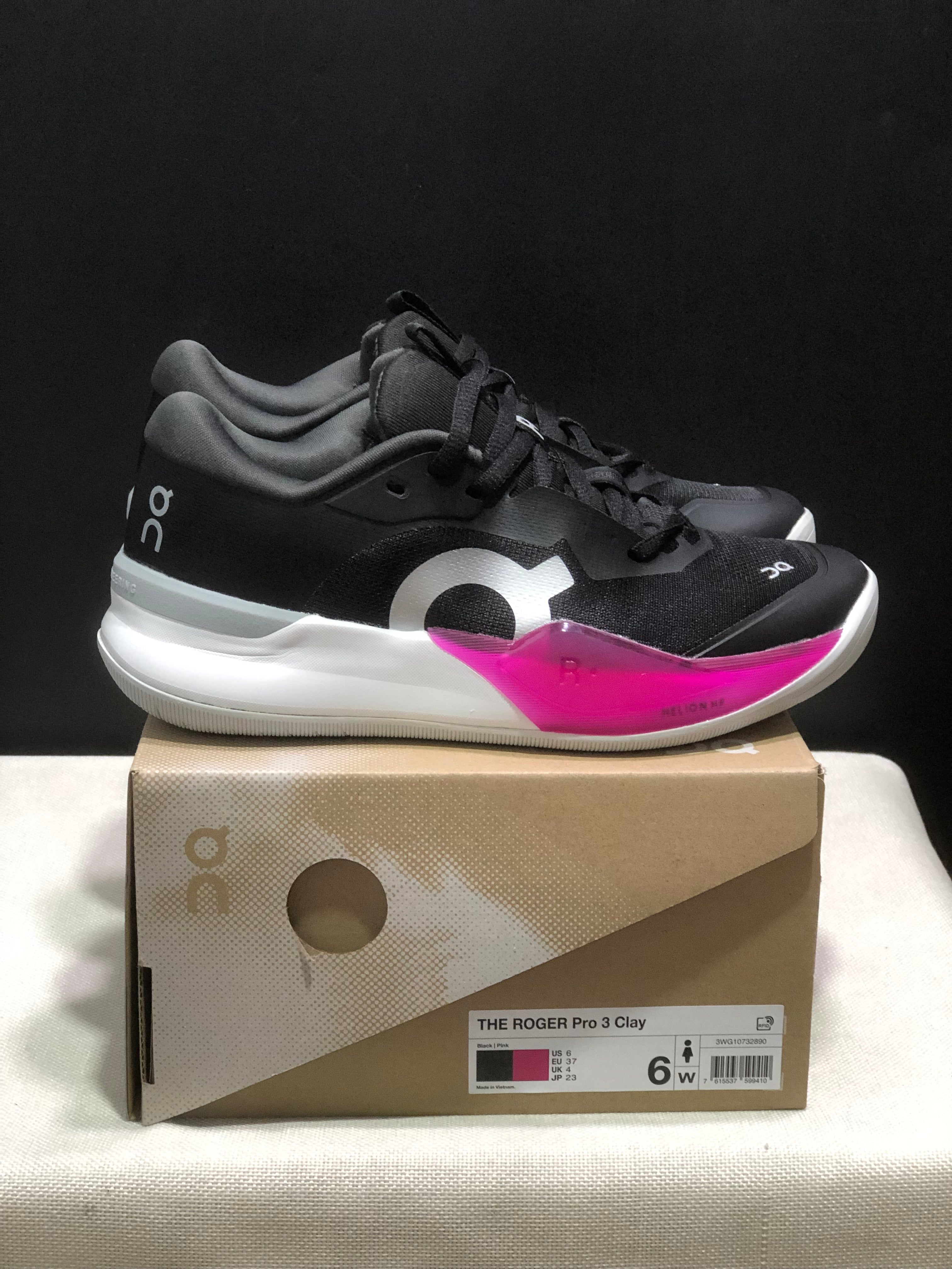 THE ROGER Pro 3 Clay 'Black | Pink'