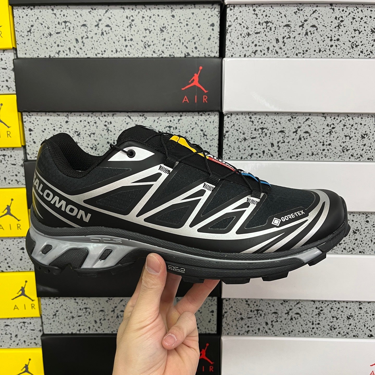 SALOMON-XT-6 Gore-Tex 'Black Ftw Silver'