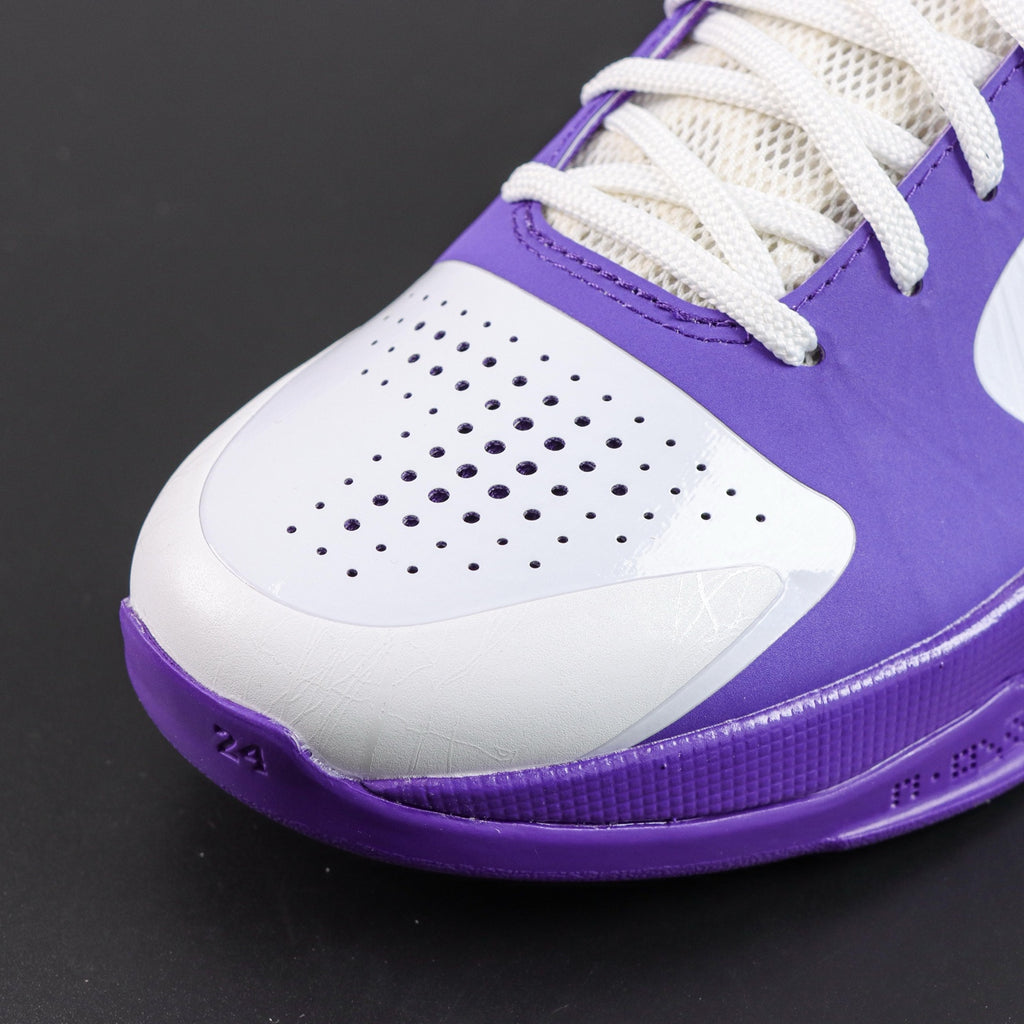 Kobe 5 Protro LSU PE White