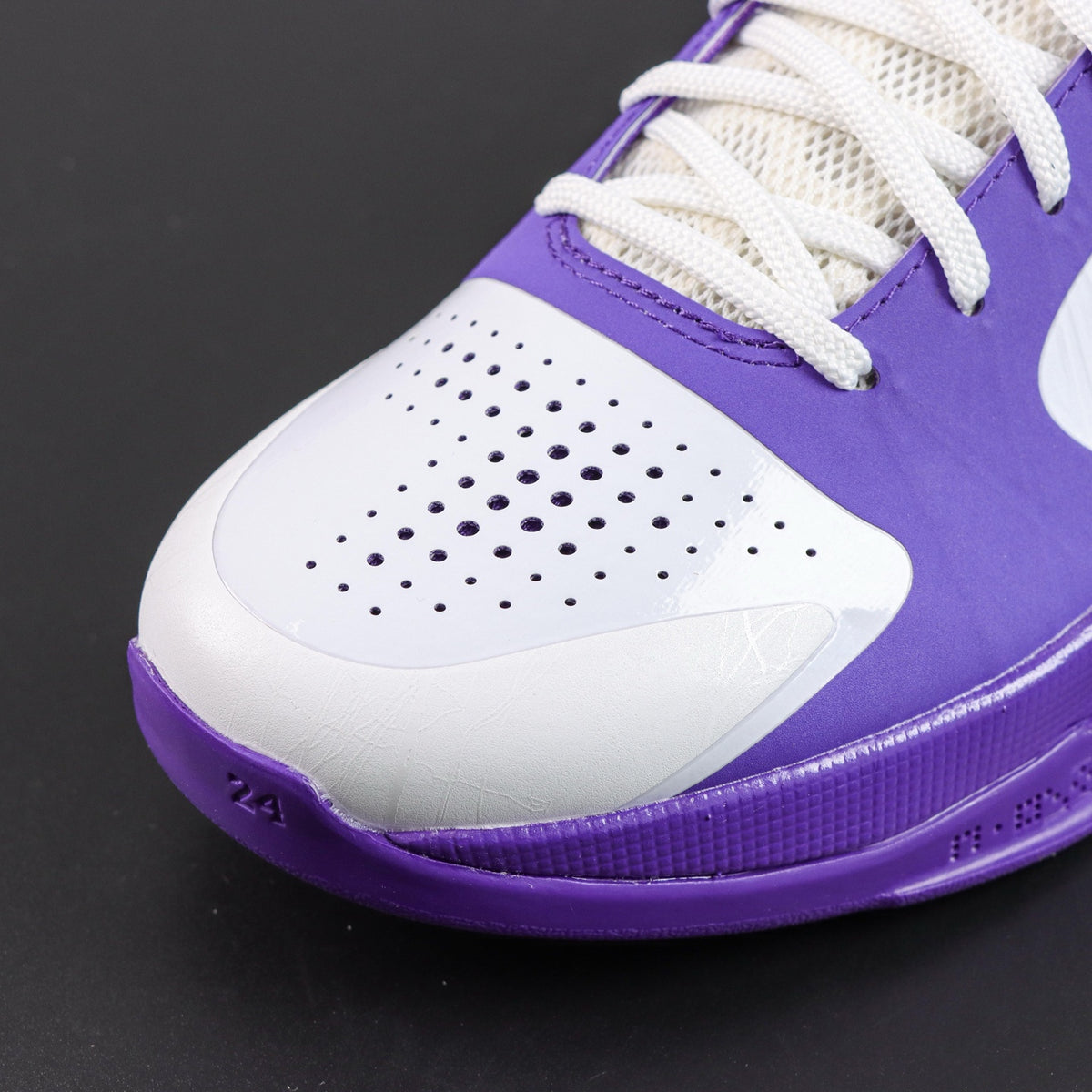 Kobe 5 Protro LSU PE White