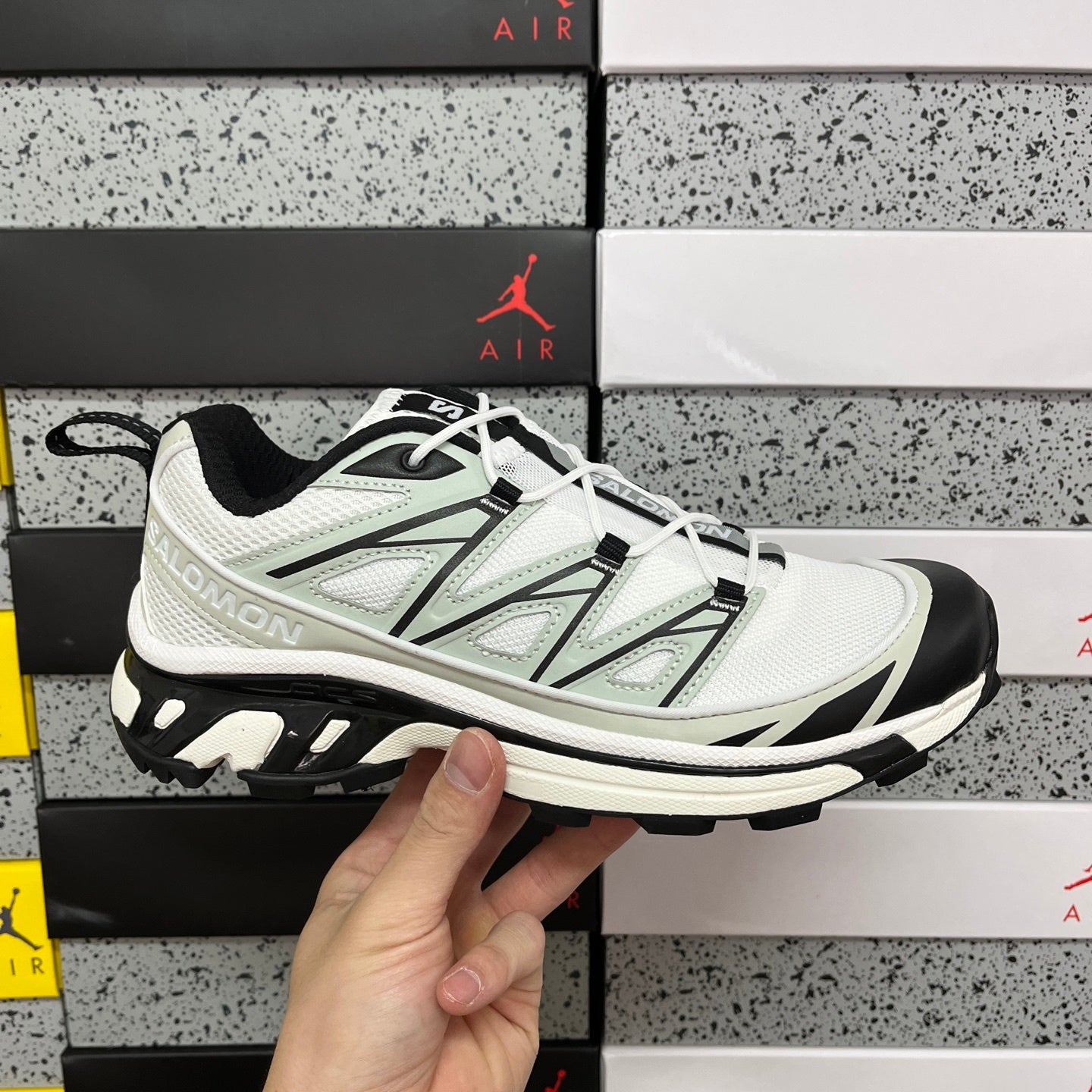 SALOMON-XT-6 Expanse 'White Metal Black'