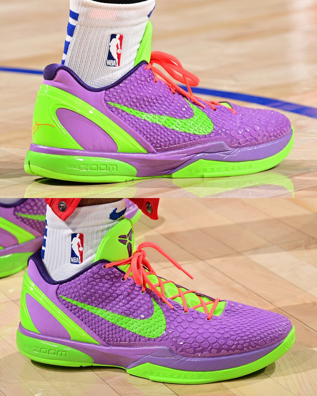 Kobe 6 Protro Christmas Cheetah PJ Tucker PE