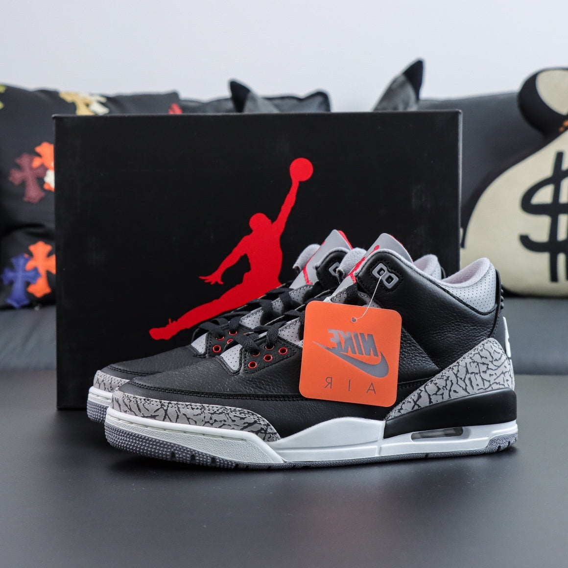 Jordan 3 'Black Cement'