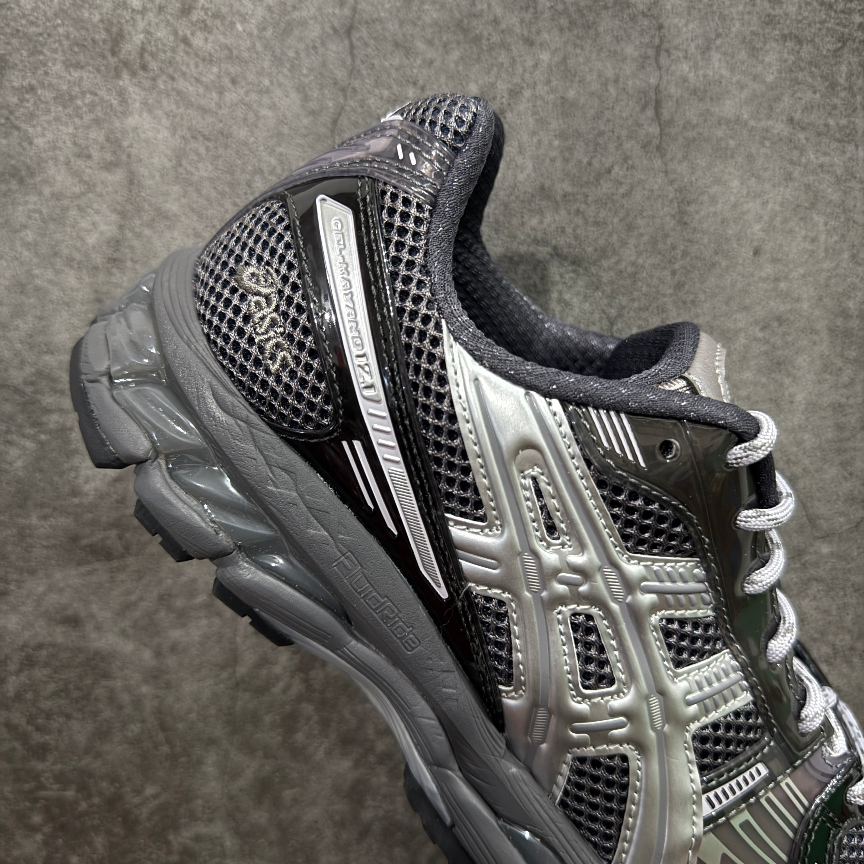 ASICS x Kith Gel-Kayano 12.1 'Tornado Pure Silver'