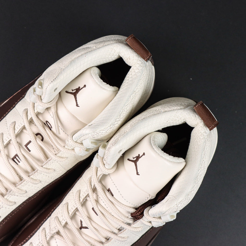 Jordan 12 x SoleFly 'Cafecito White Baroque Brown'