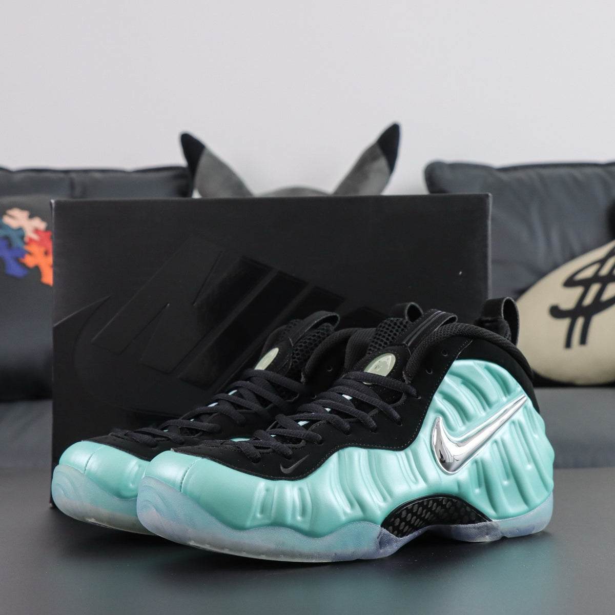 NIKE AIR  Foamposite Pro Island Green