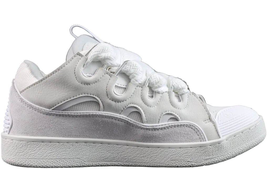 LANVIN CURB SNEAKER TRIPLE WHITE