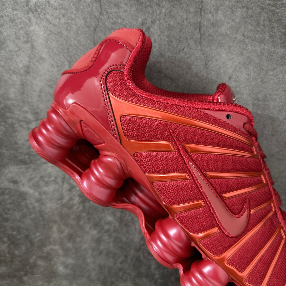 NIKE SHOX TLX Gym Red White