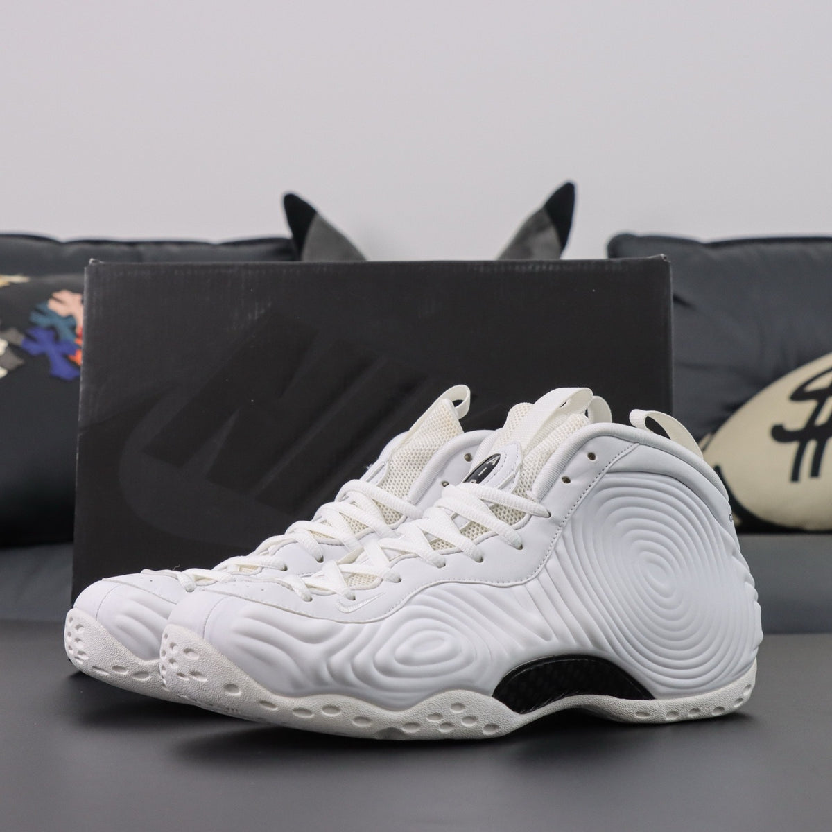 NIKE AIR FOAMPOSITE One Comme des Garcons Homme Plus White
