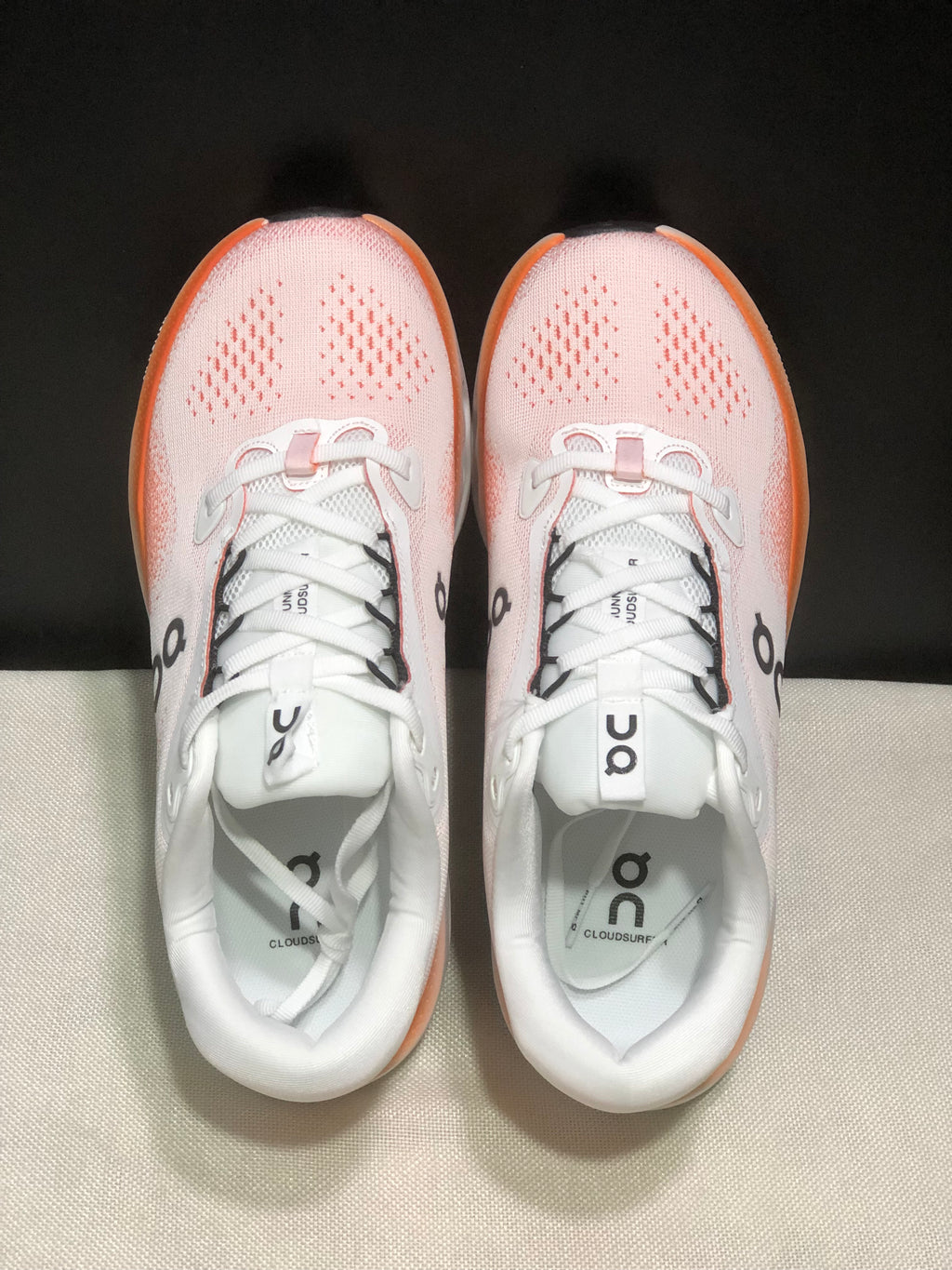 ON - CLOUDSURFER 3 WHITE ORANGE