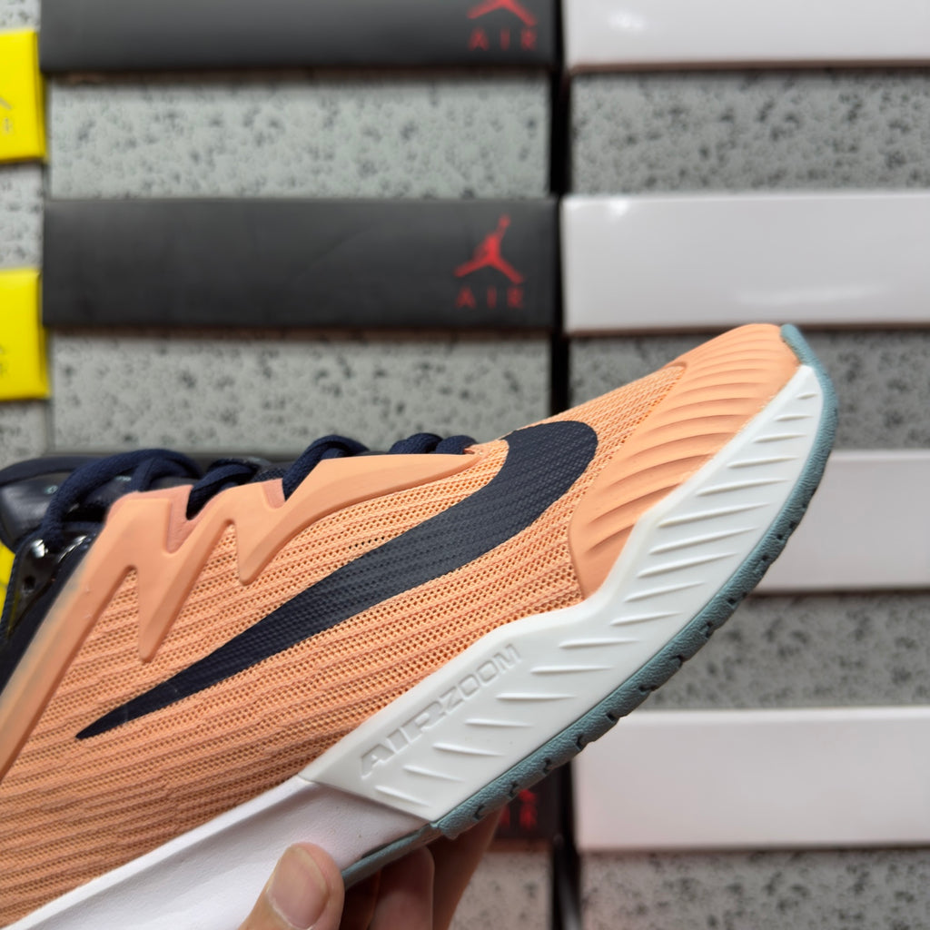 NIKE COURT AIR ZOOM VAPOR PRO 3 HC Clay Apricot Agate White Denim Turquoise Obsidian