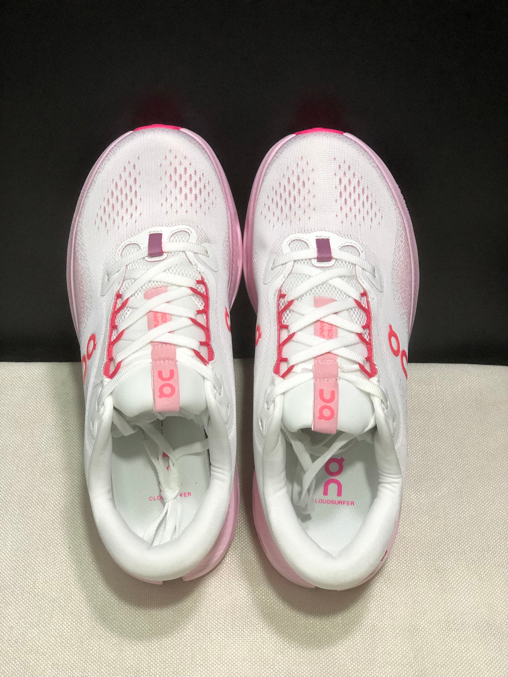 ON - CLOUDSURFER 3 WHITE PINK