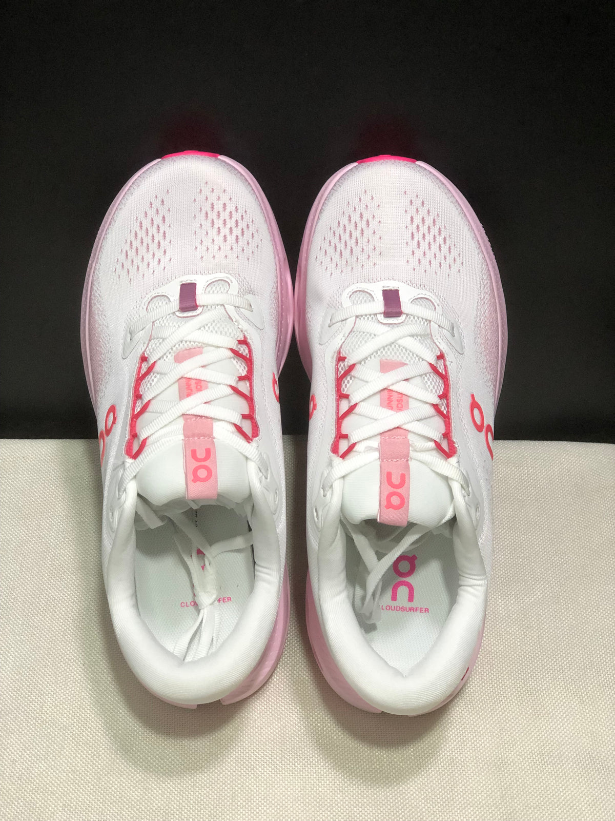 ON - CLOUDSURFER 3 WHITE PINK