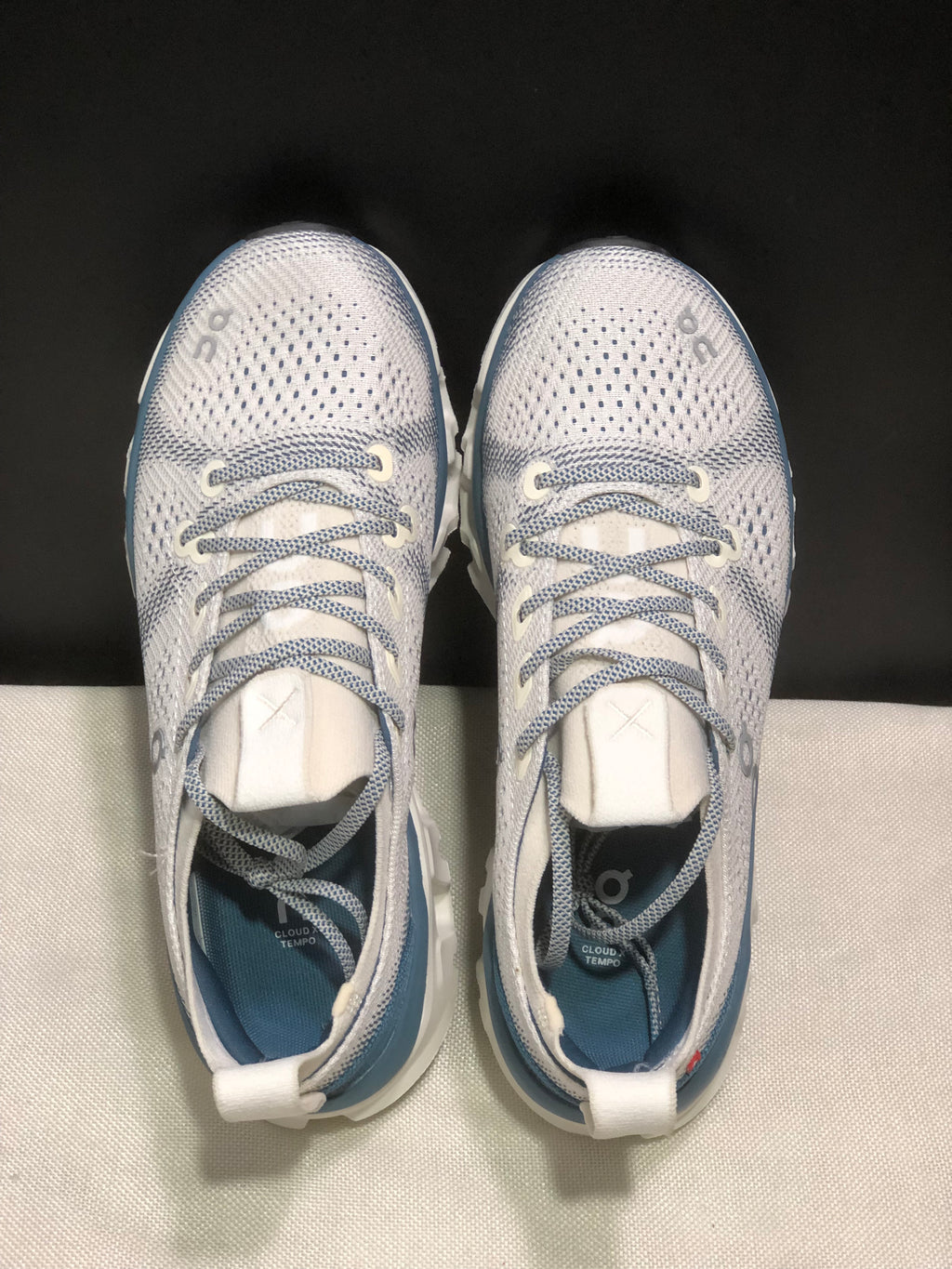 ON - CLOUD X TEMPO 1 ECLIPSE WHITE INDIGO
