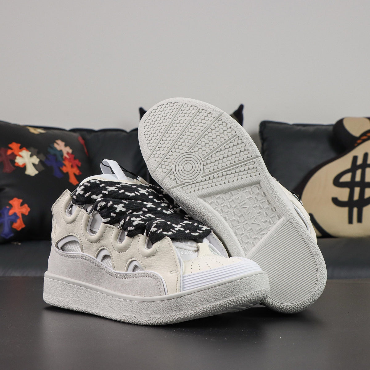 LANVIN CURB SNEAKER 'White'