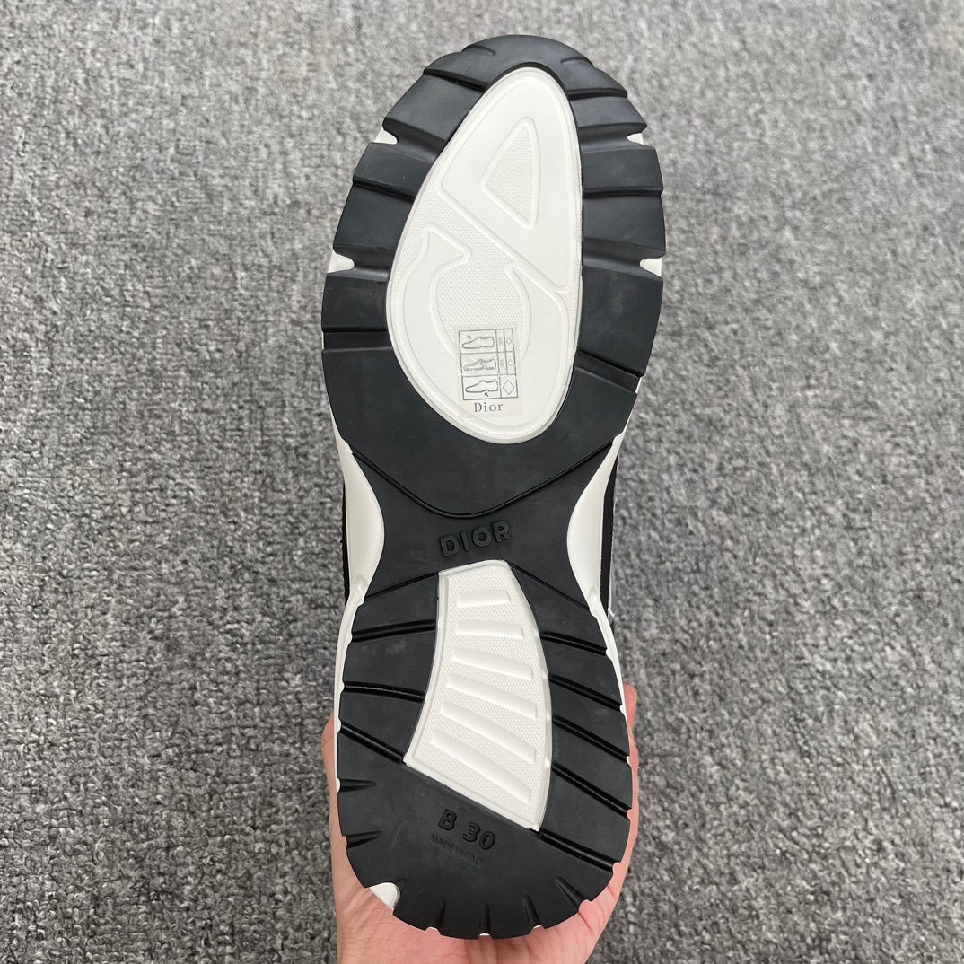 DIOR B30 SNEAKER Silver Dark BLACK