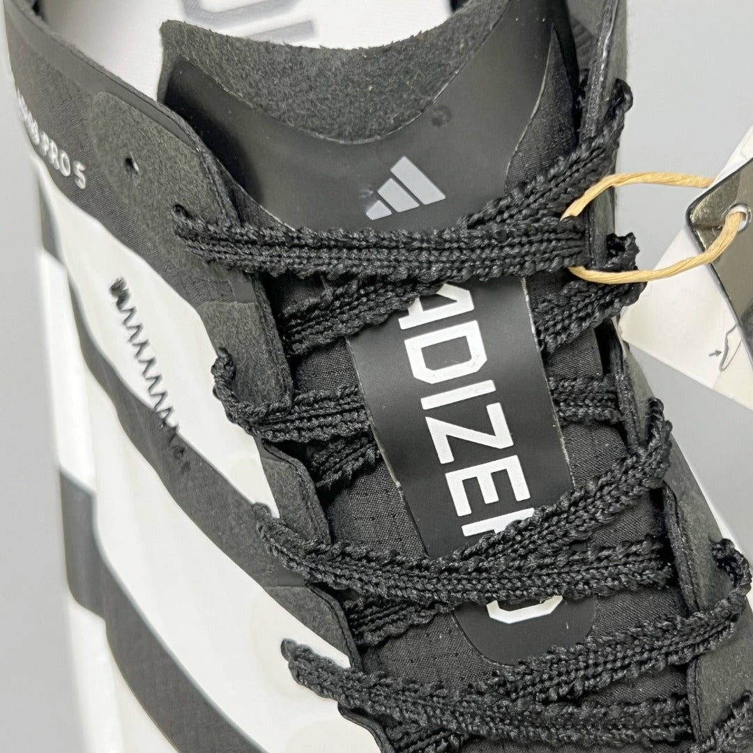 Adidas Adizero Adios Pro 5 black and white