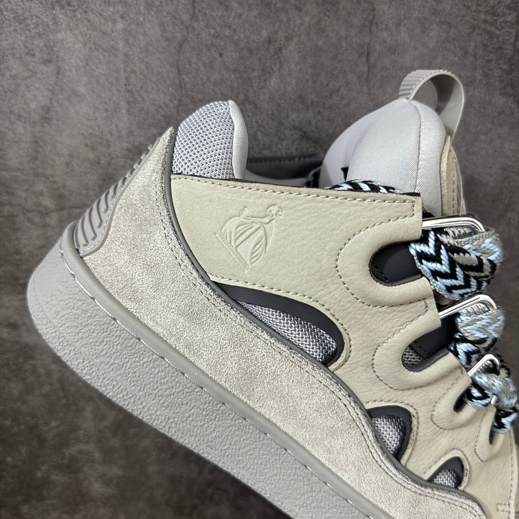 LANVIN CURB SNEAKER grey