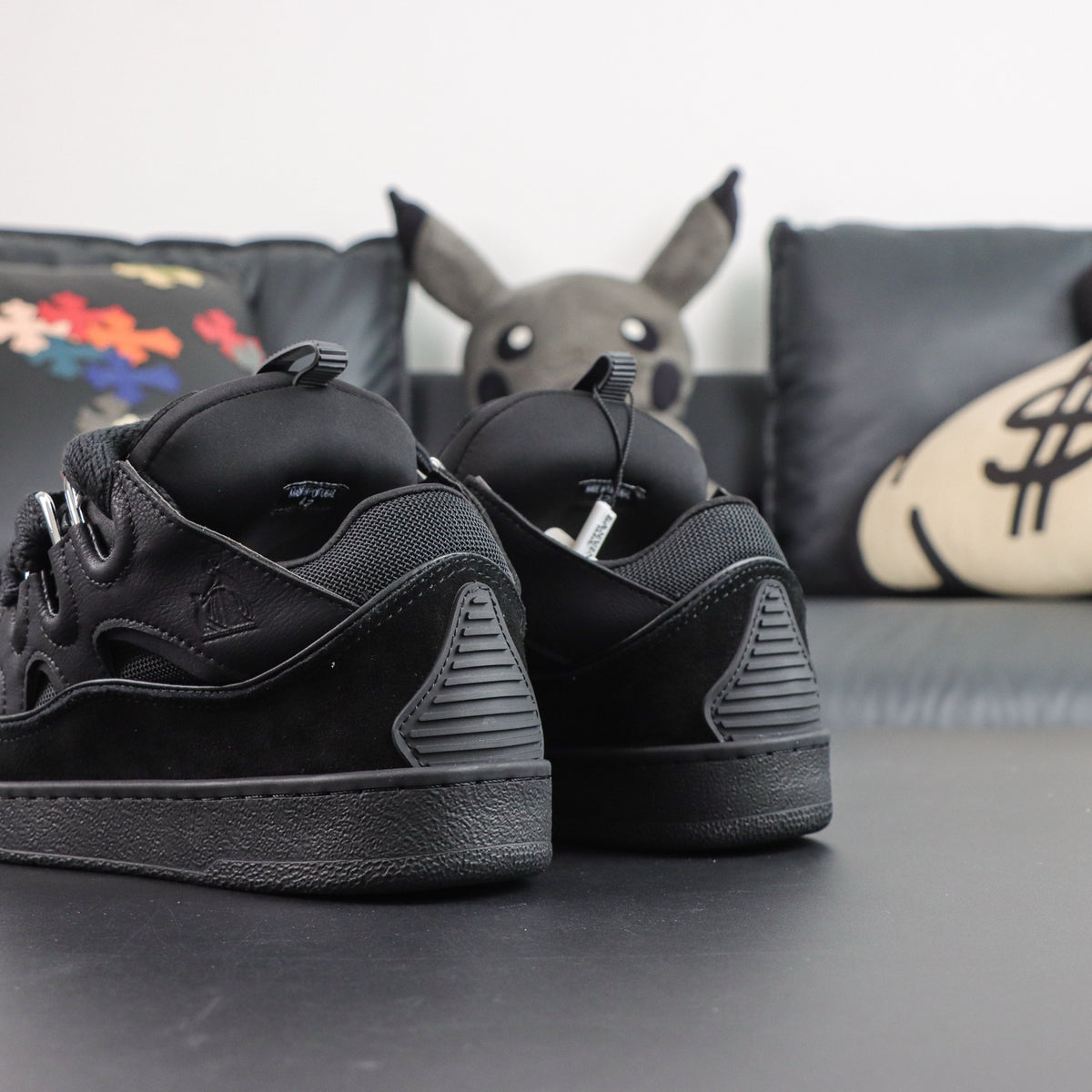 LANVIN CURB SNEAKER Black Black