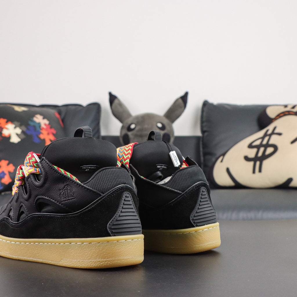 LANVIN CURB SNEAKER Black Gum