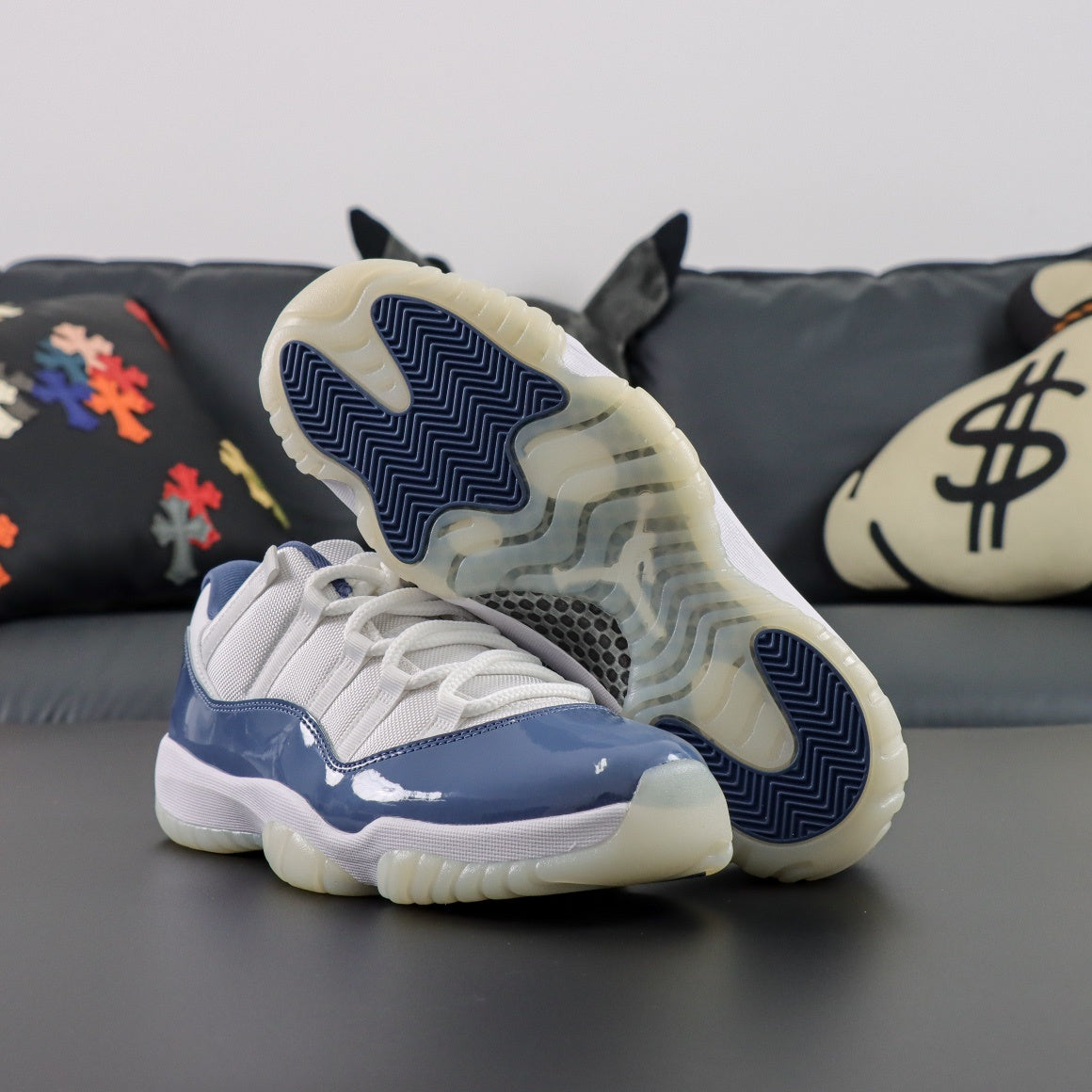 Jordan 11 Retro Low 'Diffused Blue'