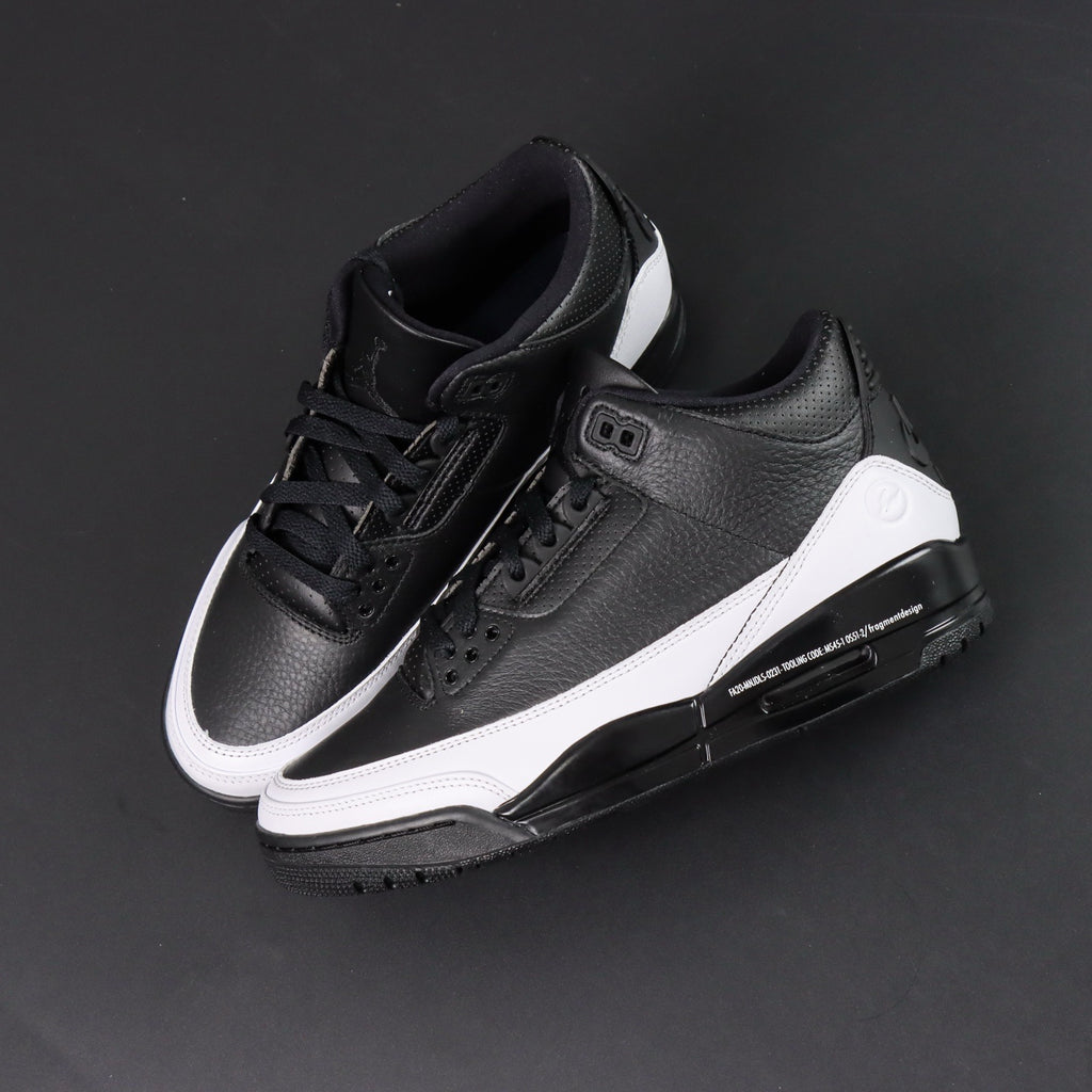 Fragment Design x Air Jordan 3 'Black/White'