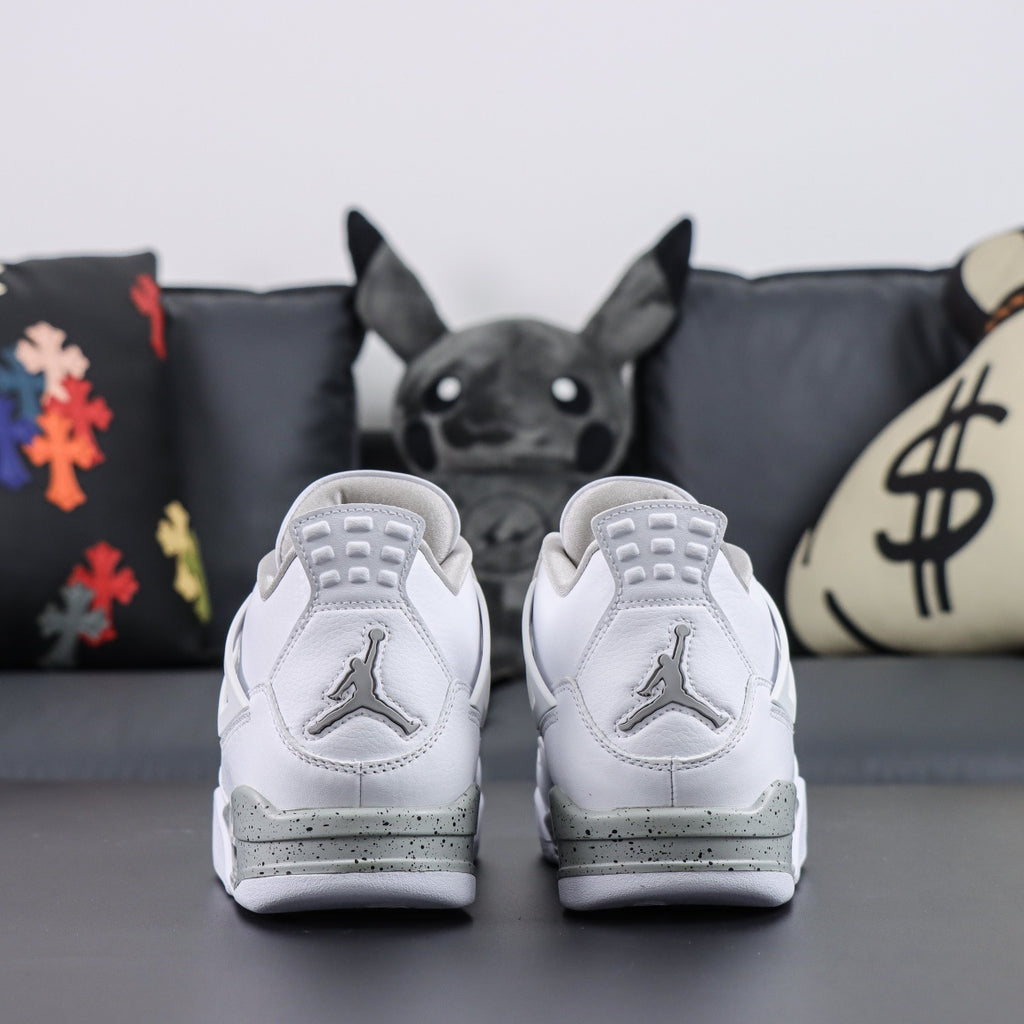Jordan 4 Retro 'White Oreo'